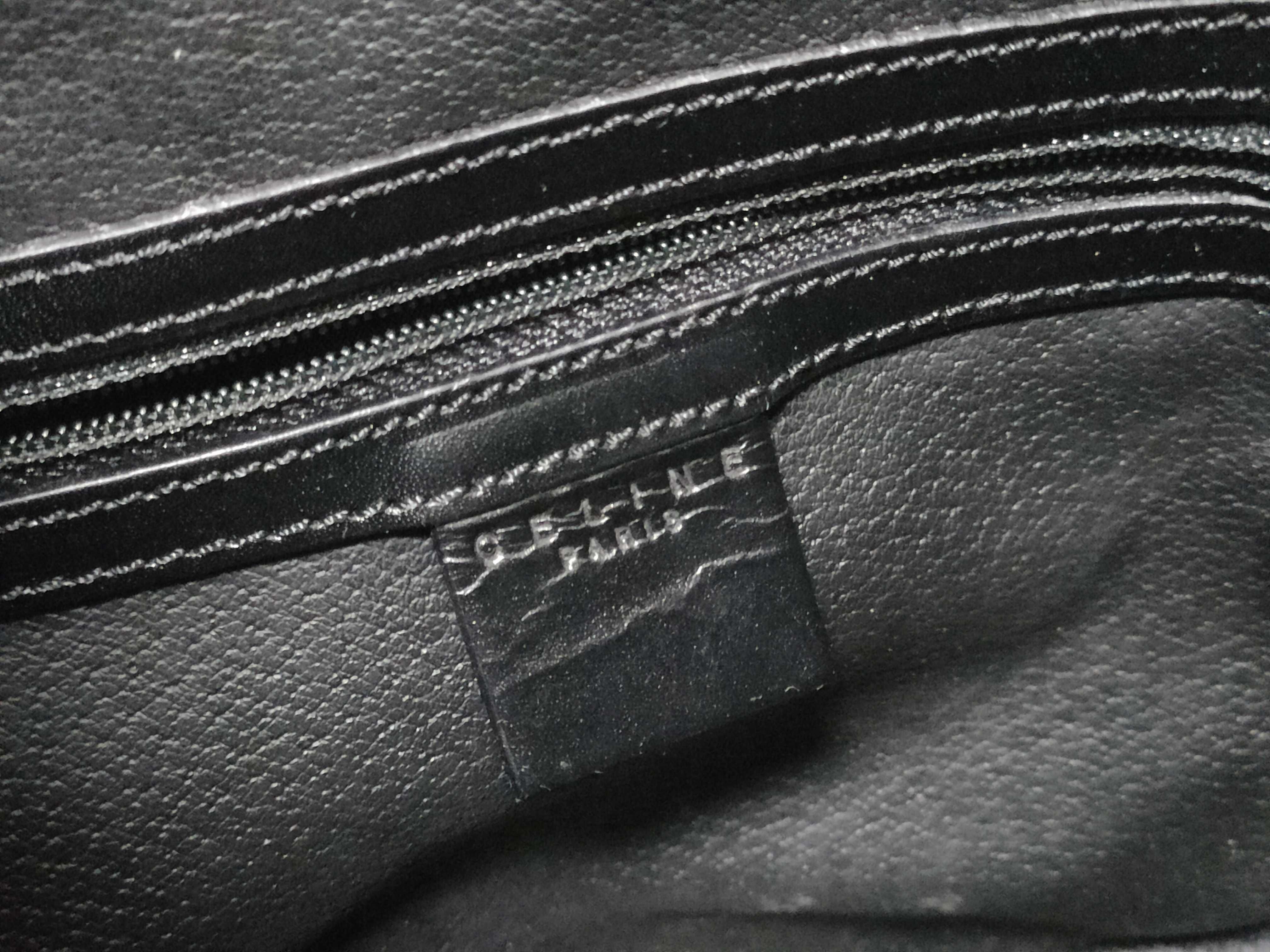 Black Macadam Drawstring Shoulder Bag — view 11