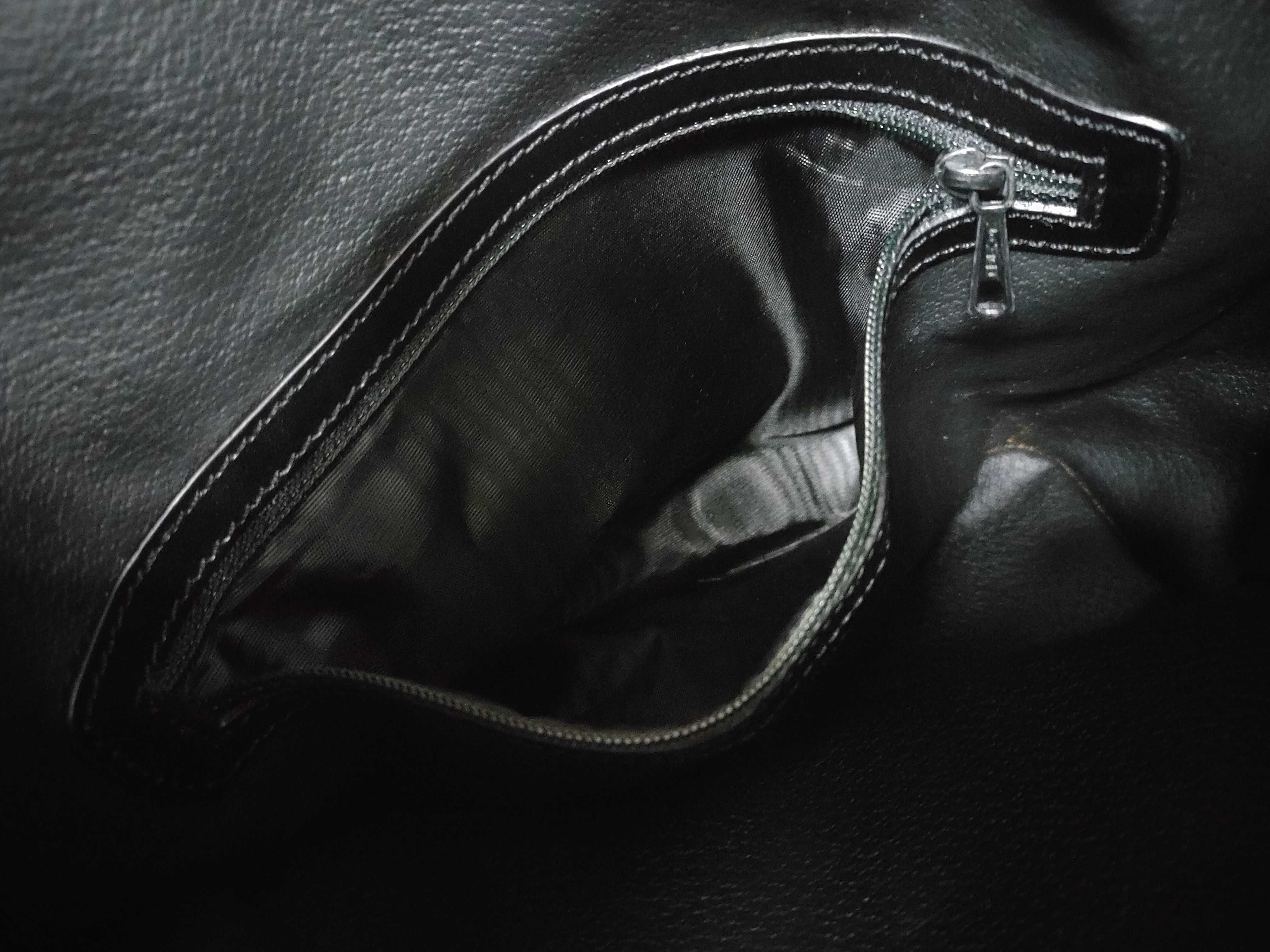 Black Macadam Drawstring Shoulder Bag — view 12