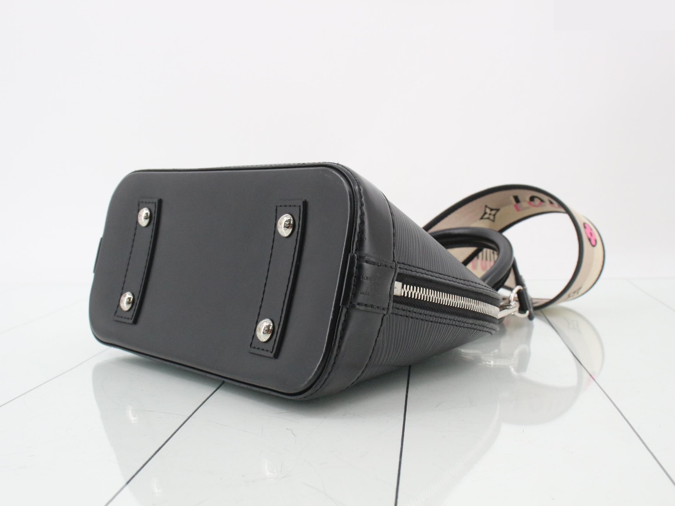 Alma BB Noir 2-Way Shoulder Handbag — view 6