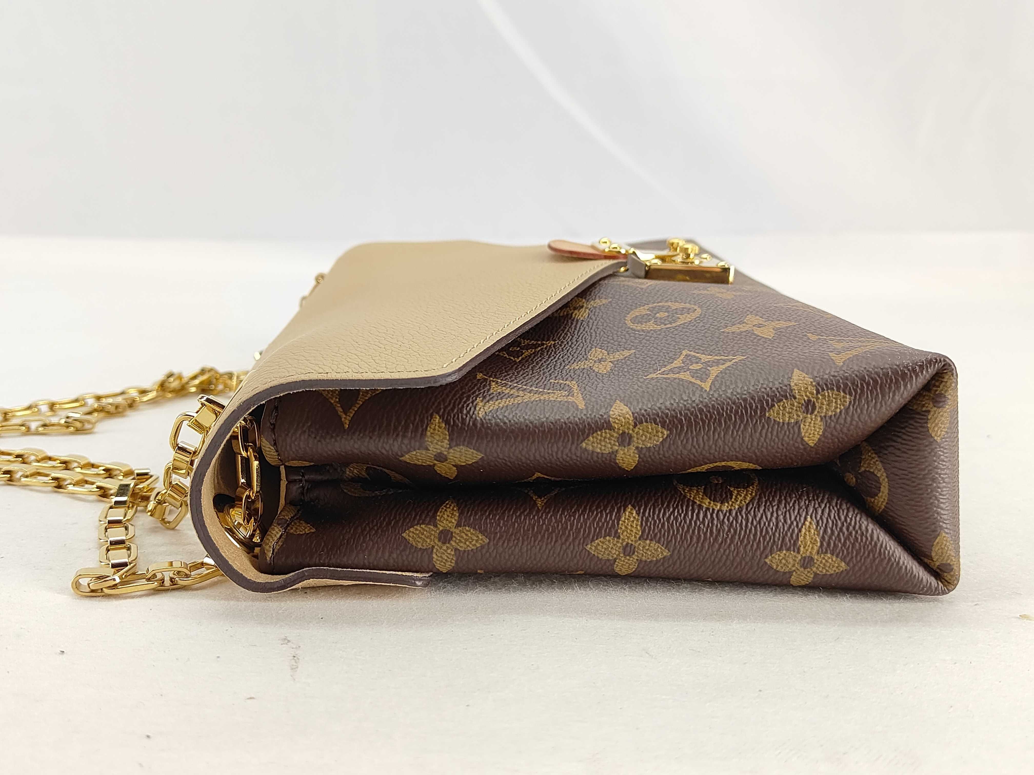 Monogram Louis Vuitton Monogram Pallas Chain M50069 CA2175 Shoulder Bag — view 3