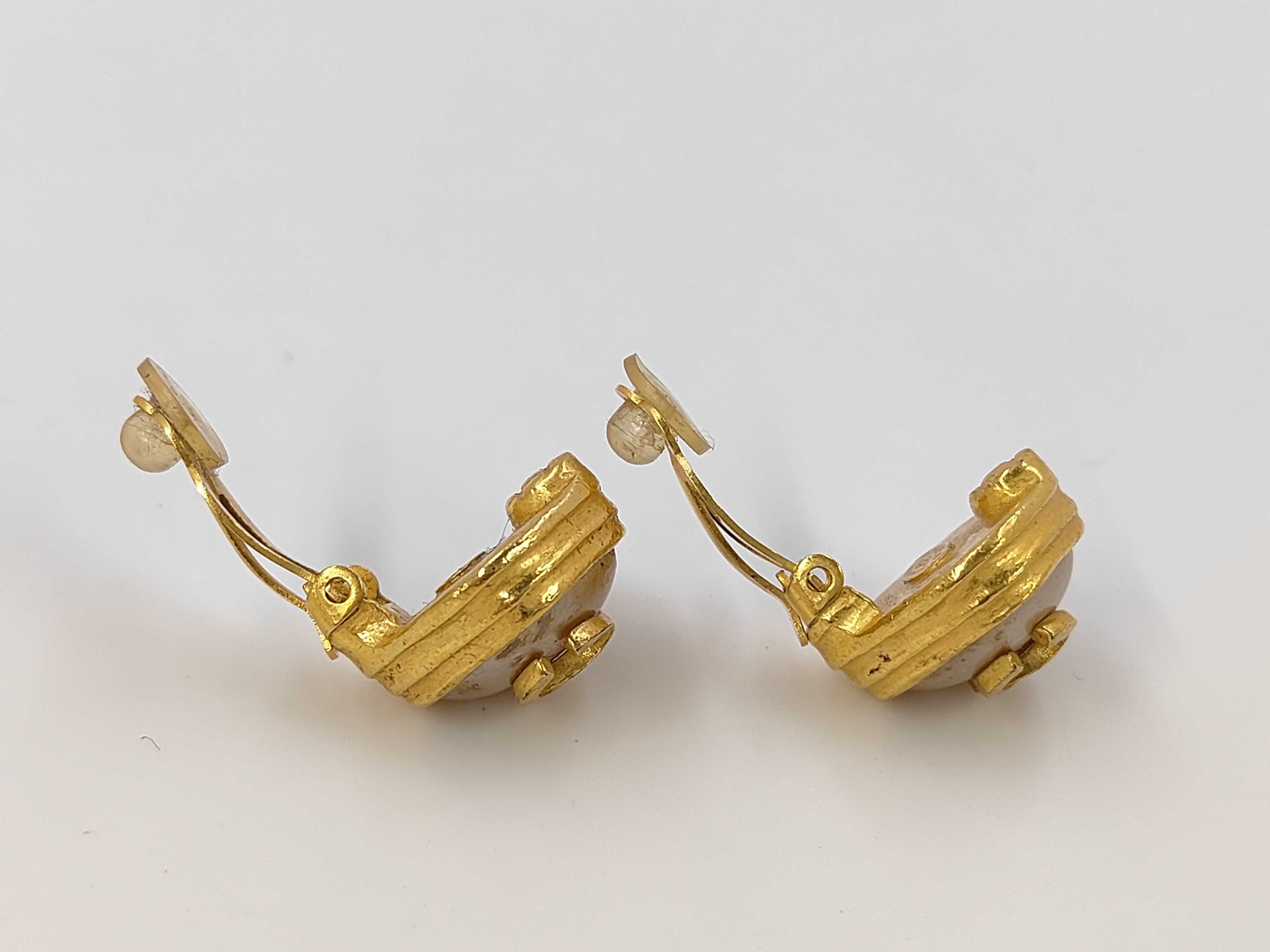 F Pearl Coco Earrings GP Earrings — view 3