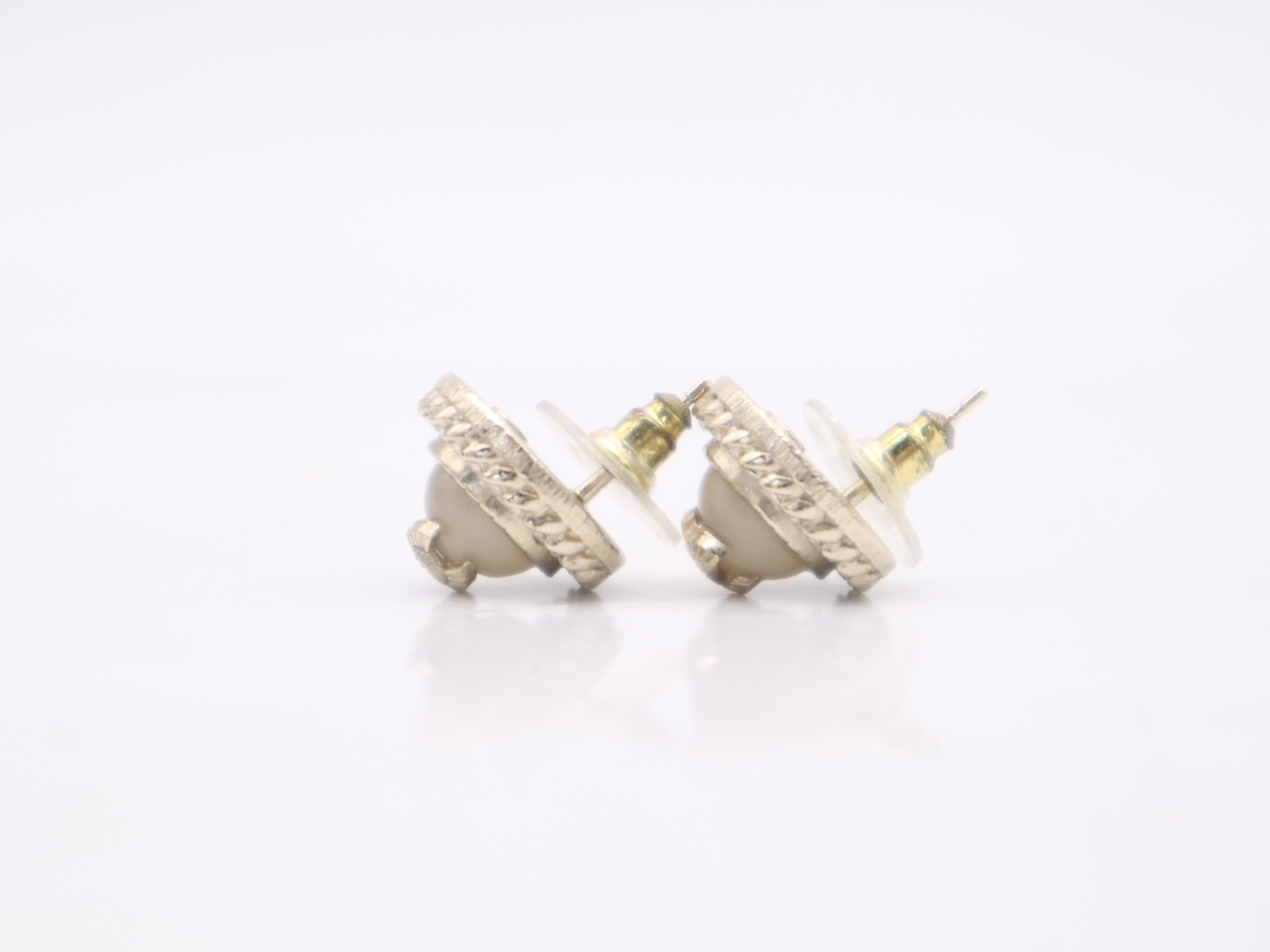 B21/B SV Coco Mark Earrings (with dust bag and box) — view 3