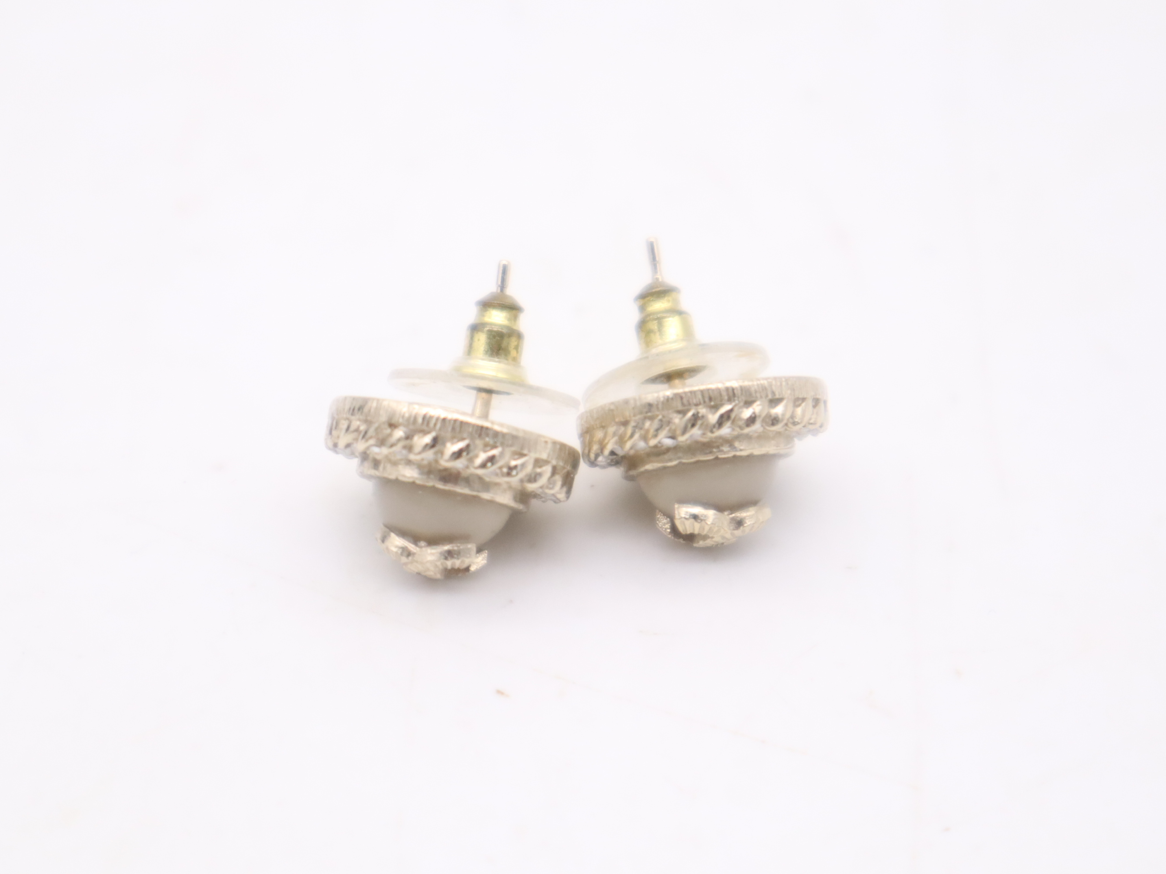 B21/B SV Coco Mark Earrings (with dust bag and box) — view 4