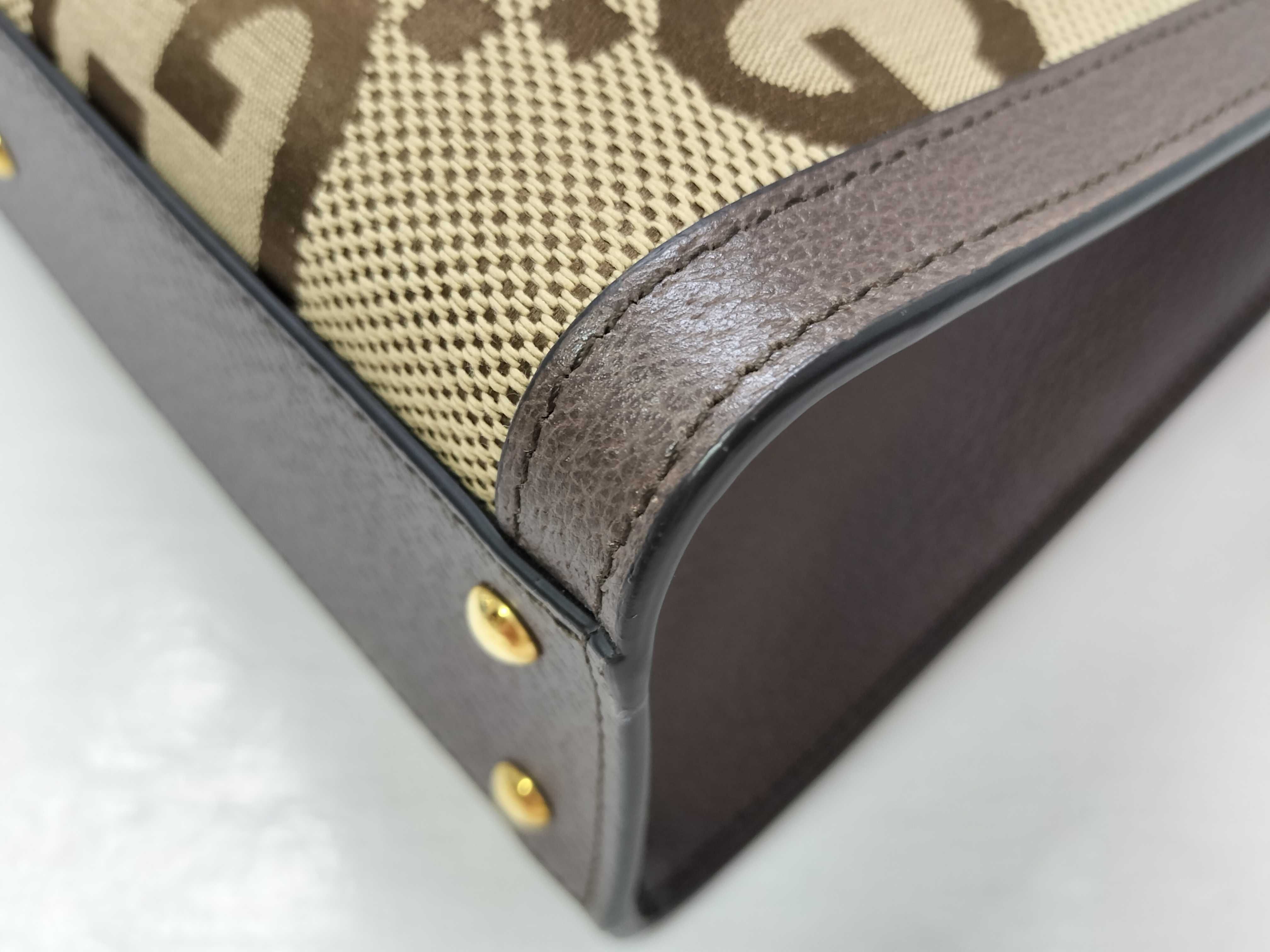 Bamboo Gucci Bamboo GG Diana Jumbo GG Tote Bag Shoulder Bag — view 6