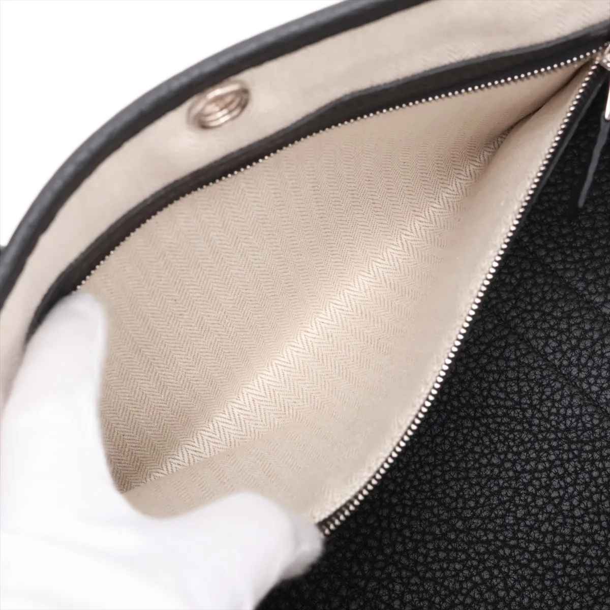 [Individually packaged] Hermes Garden Party 30 TPM Negonda Black Silver Hardware B: 2023 — view 8
