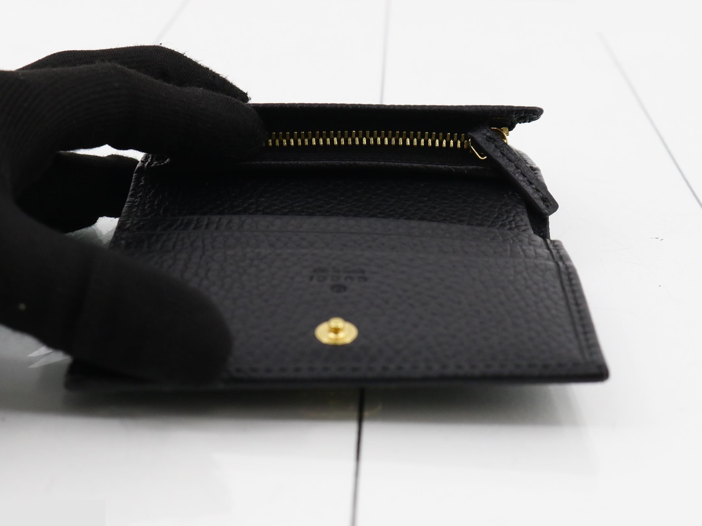 Marmont bi-fold wallet, black, 456126, 2149 — view 4