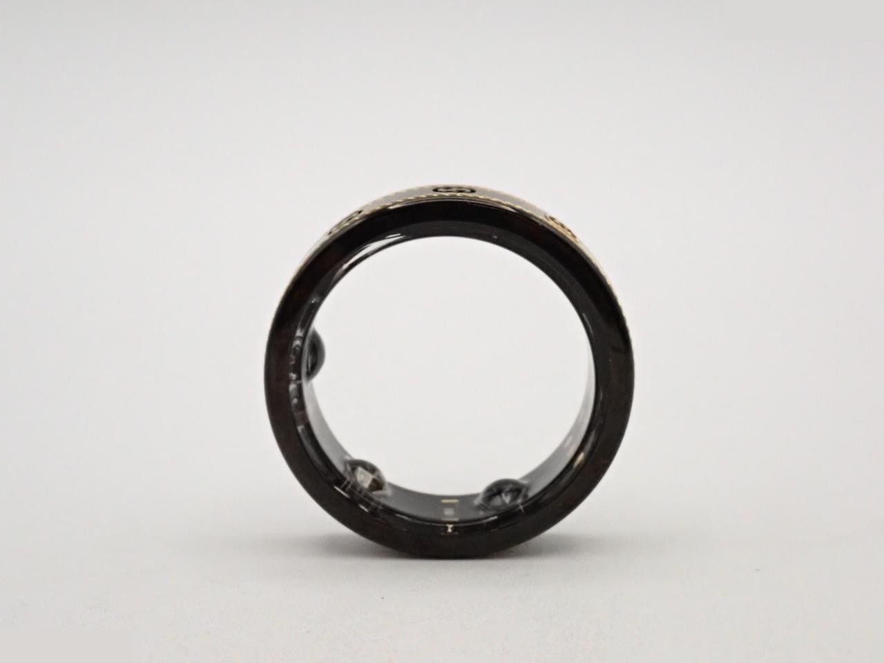x Aura Ring, Size 9, Titanium, 4.5g, Black, Smart Ring — view 3
