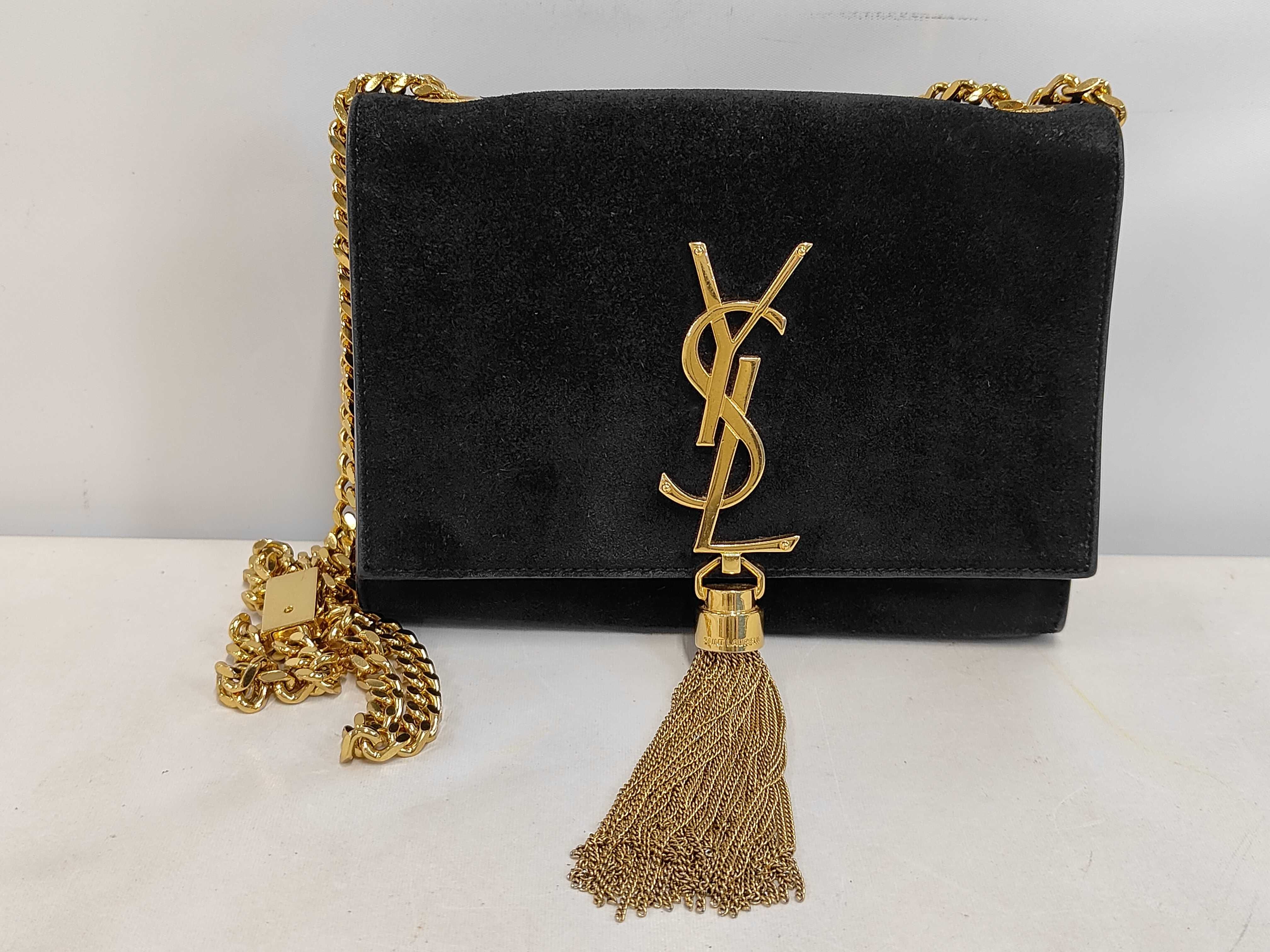 Yves Monogram Shoulder Bag