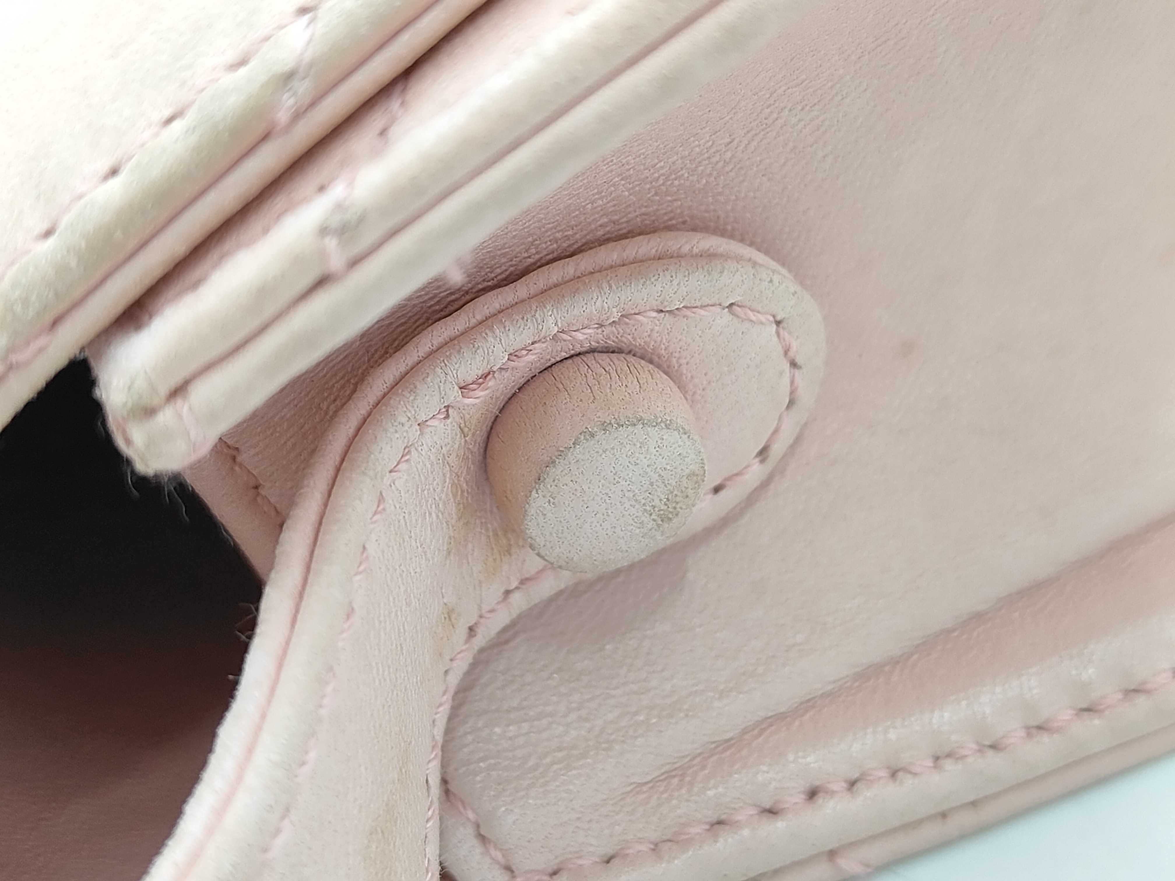 Matelassé Pink Shoulder Bag — view 5