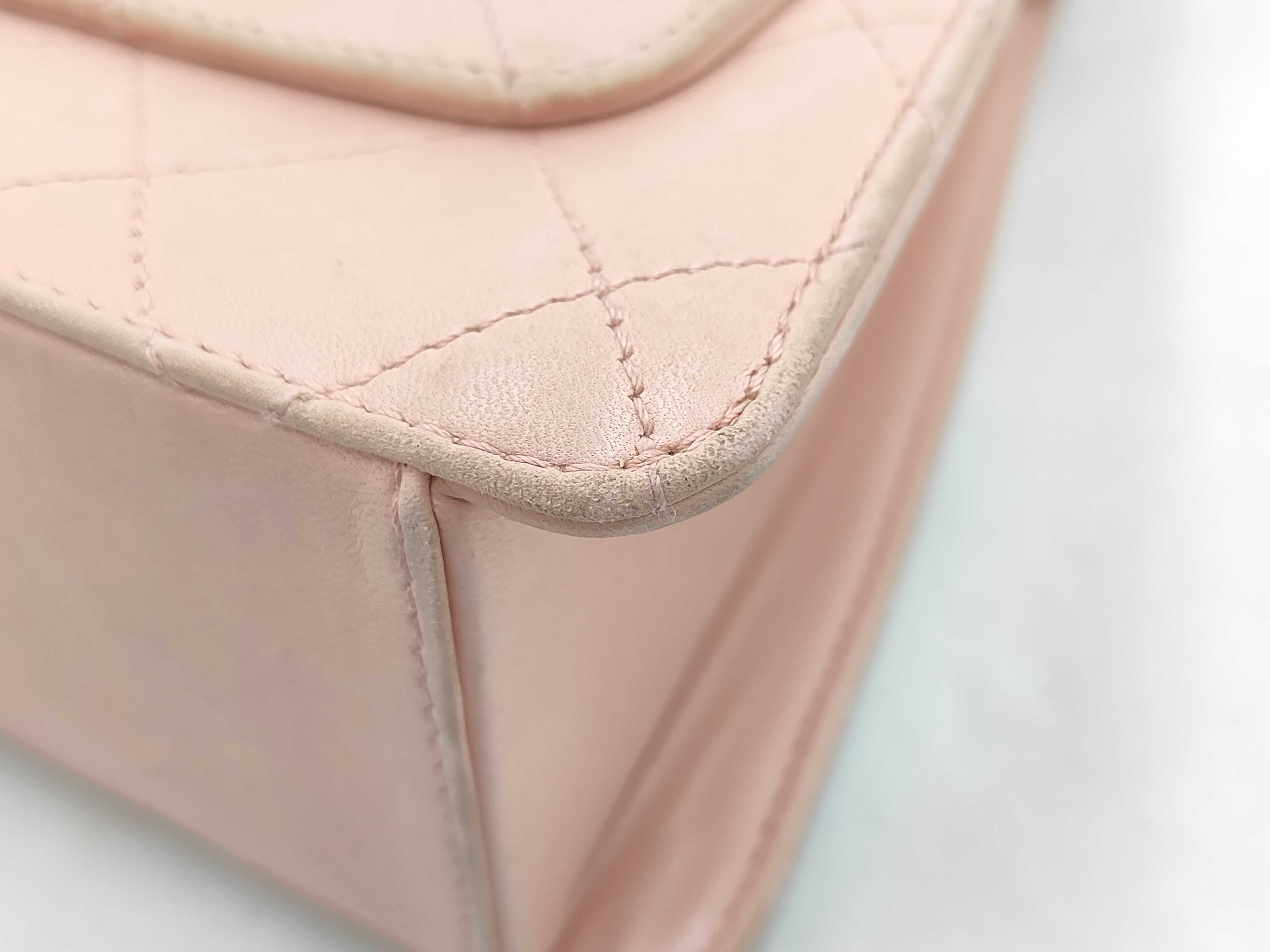 Matelassé Pink Shoulder Bag — view 6