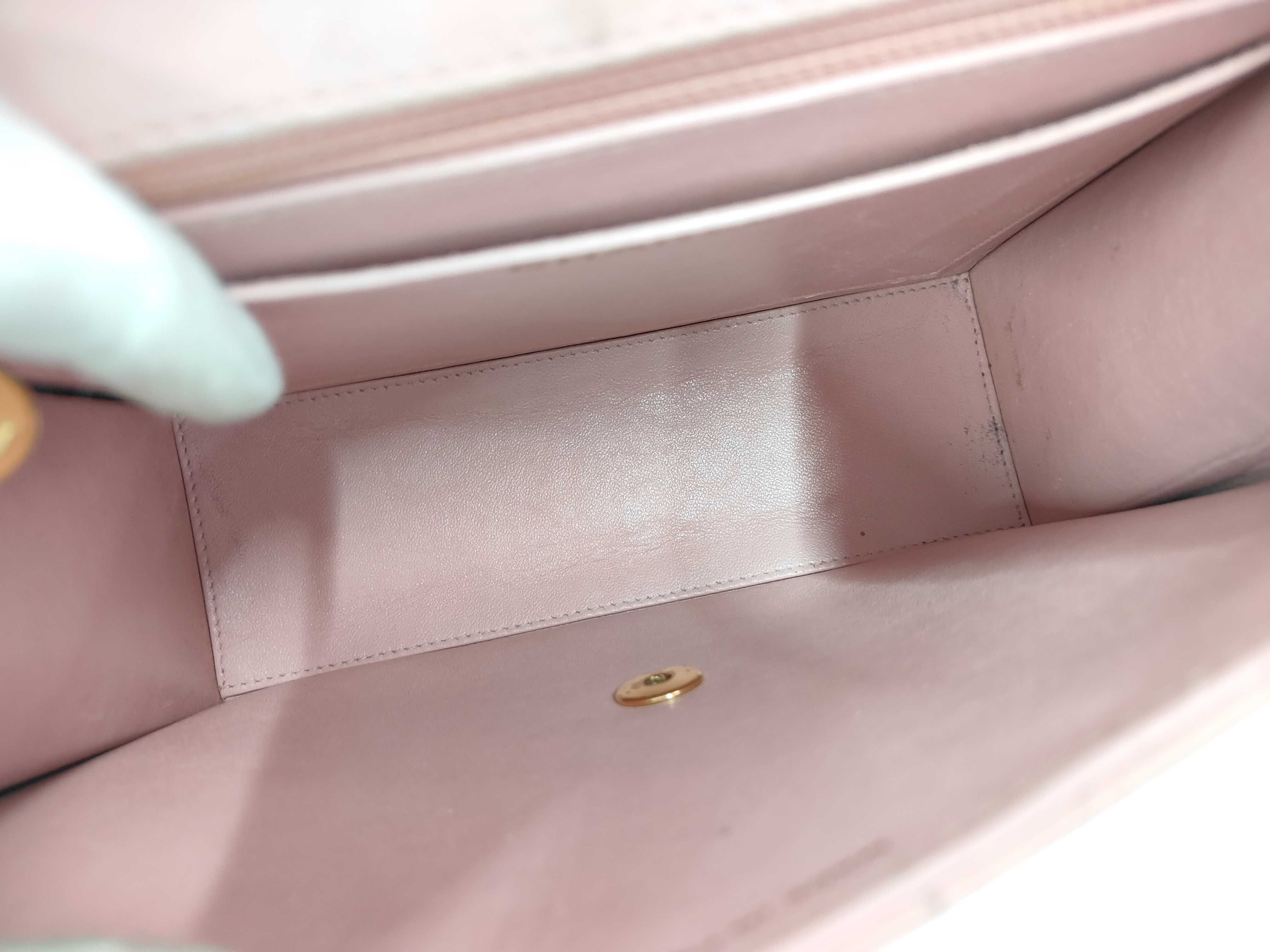 Matelassé Pink Shoulder Bag — view 8