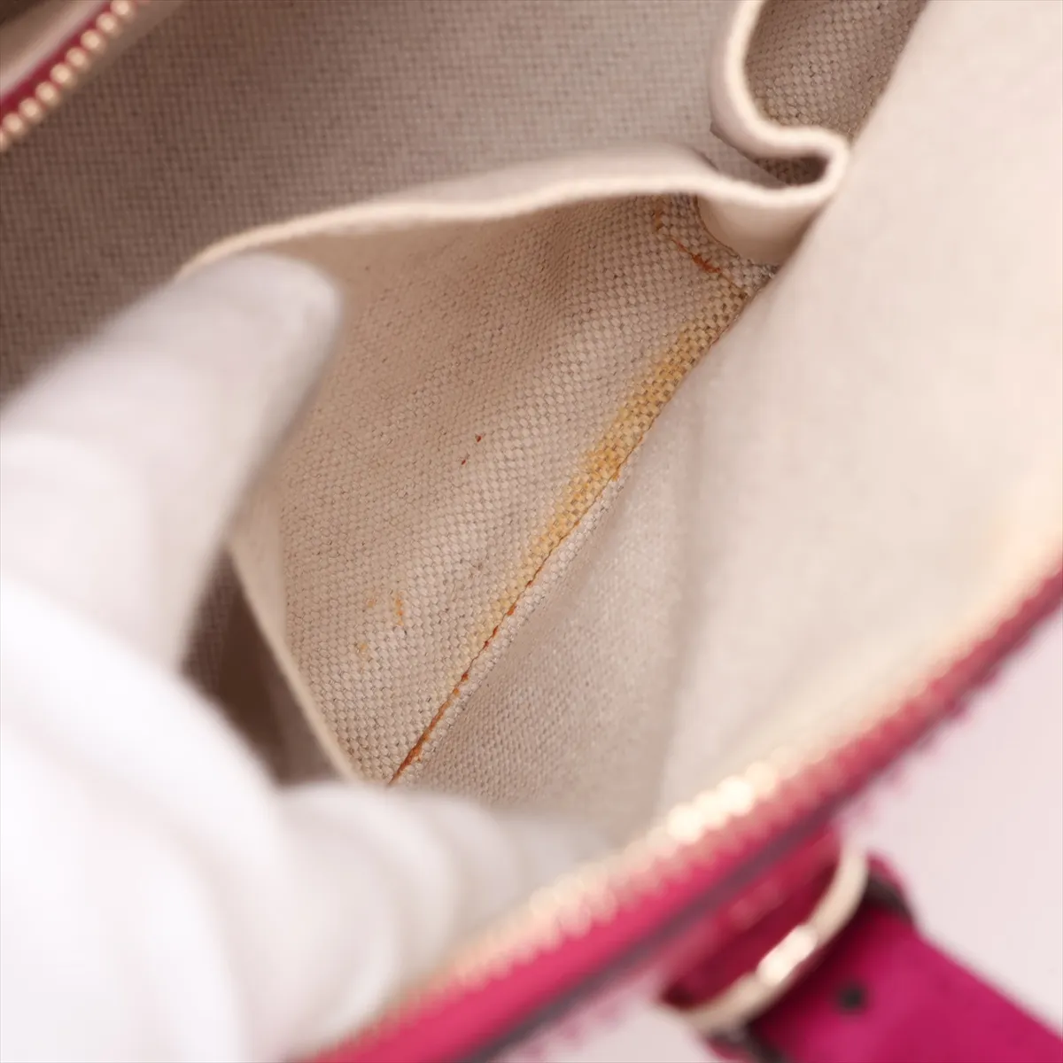 Microguccissima Patent Leather 2-Way Handbag, Pink, 309617 — view 10