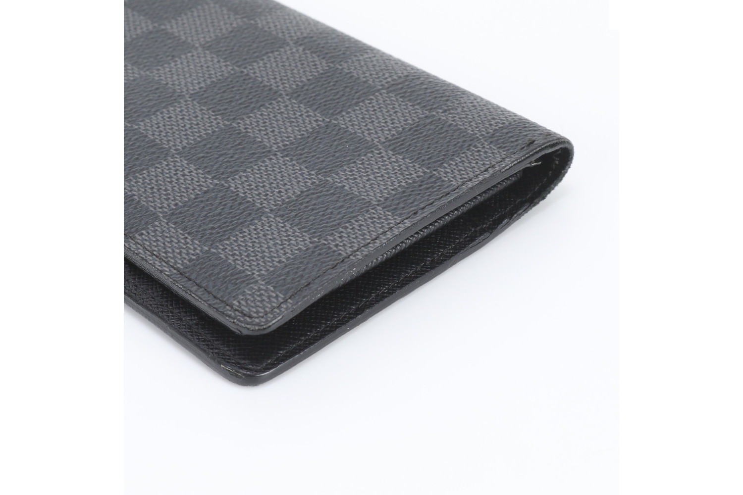 Damier Graphite Portefeuille Brazza N62665 Leather Long Wallet — view 3