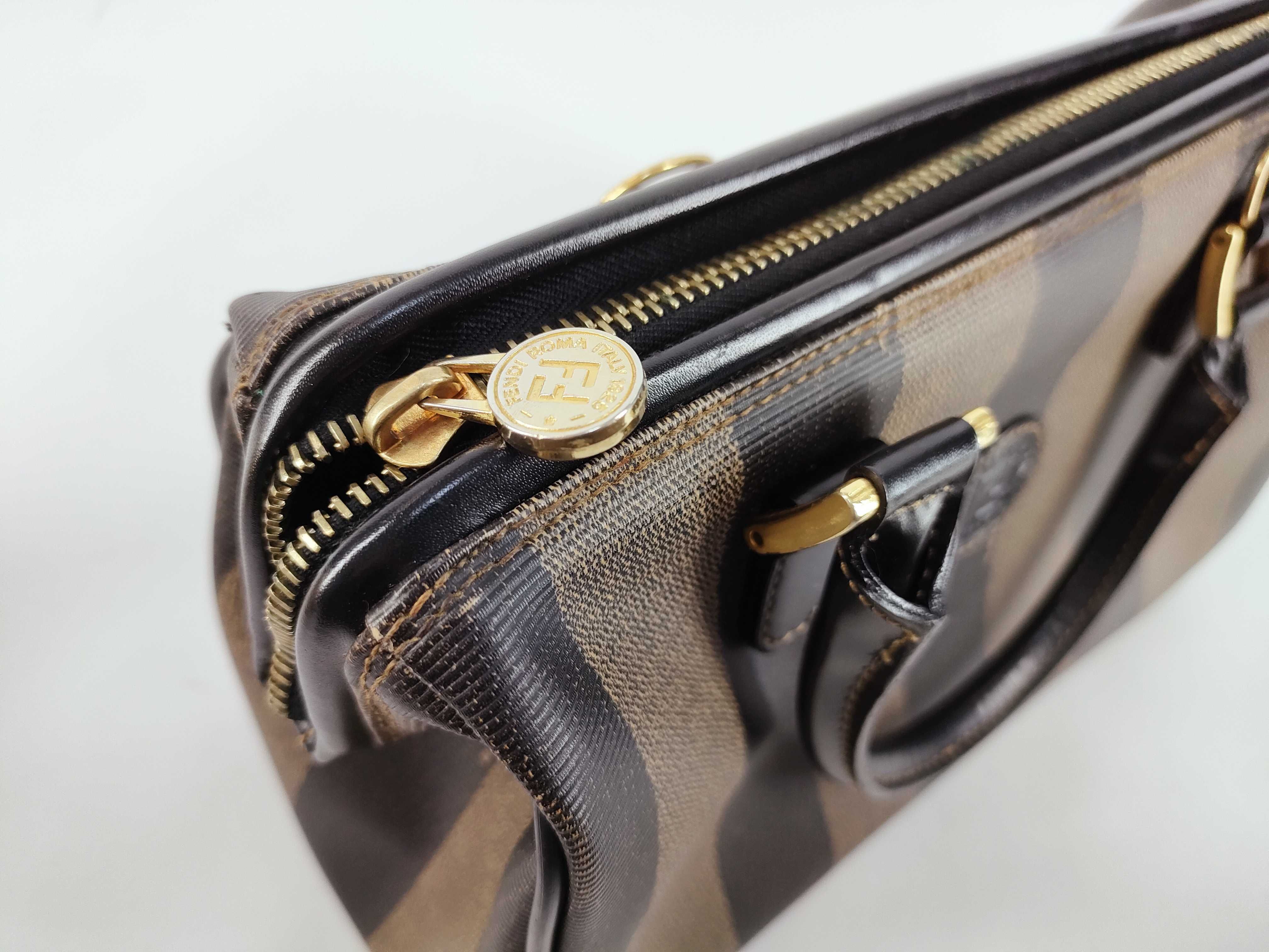 Pecan Pattern 2-Way Mini Boston Bag — view 8