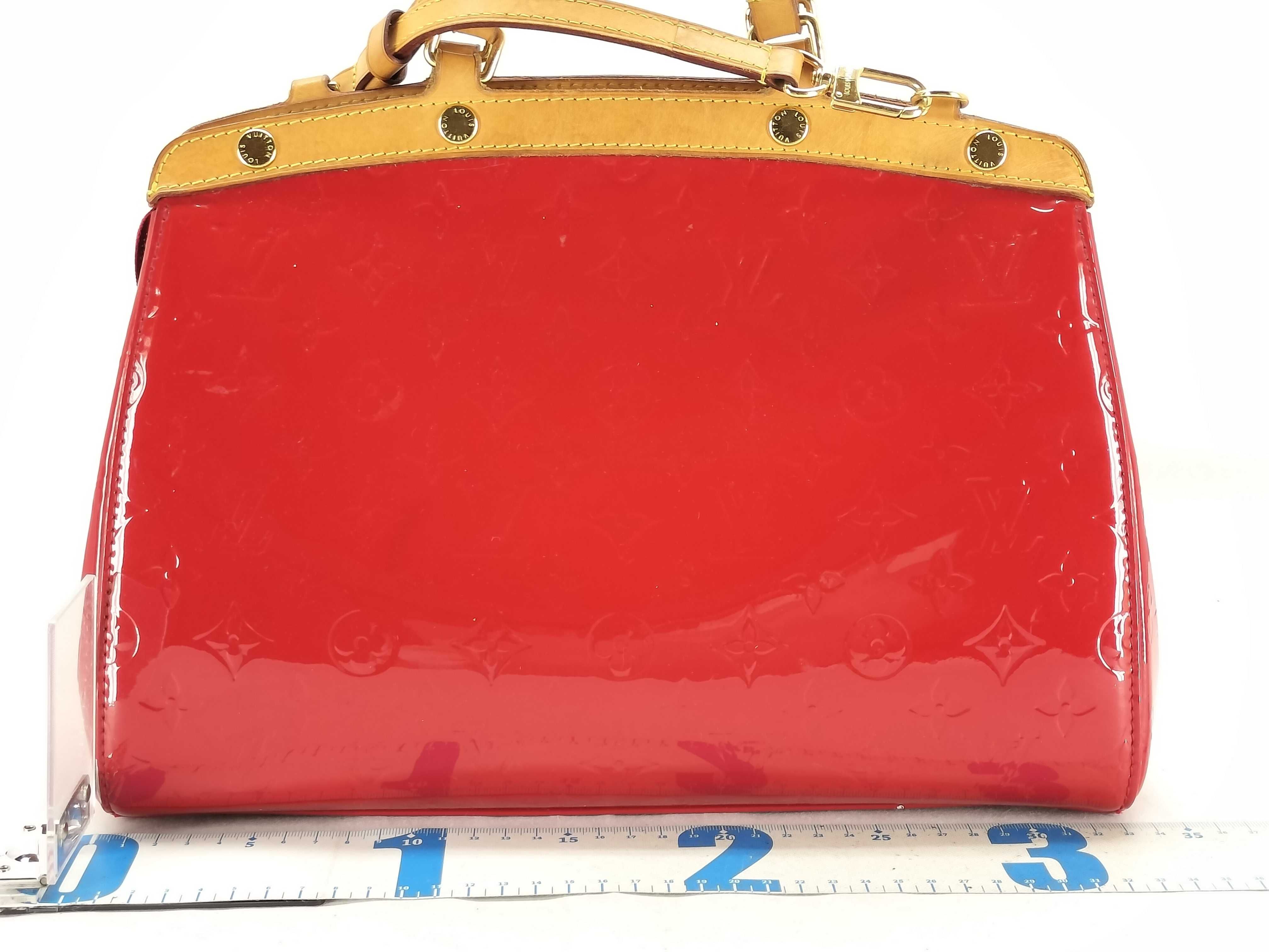 Vernis Vuitton Vernis Blair MM M90179 DR2104 Red Handbag — view 2
