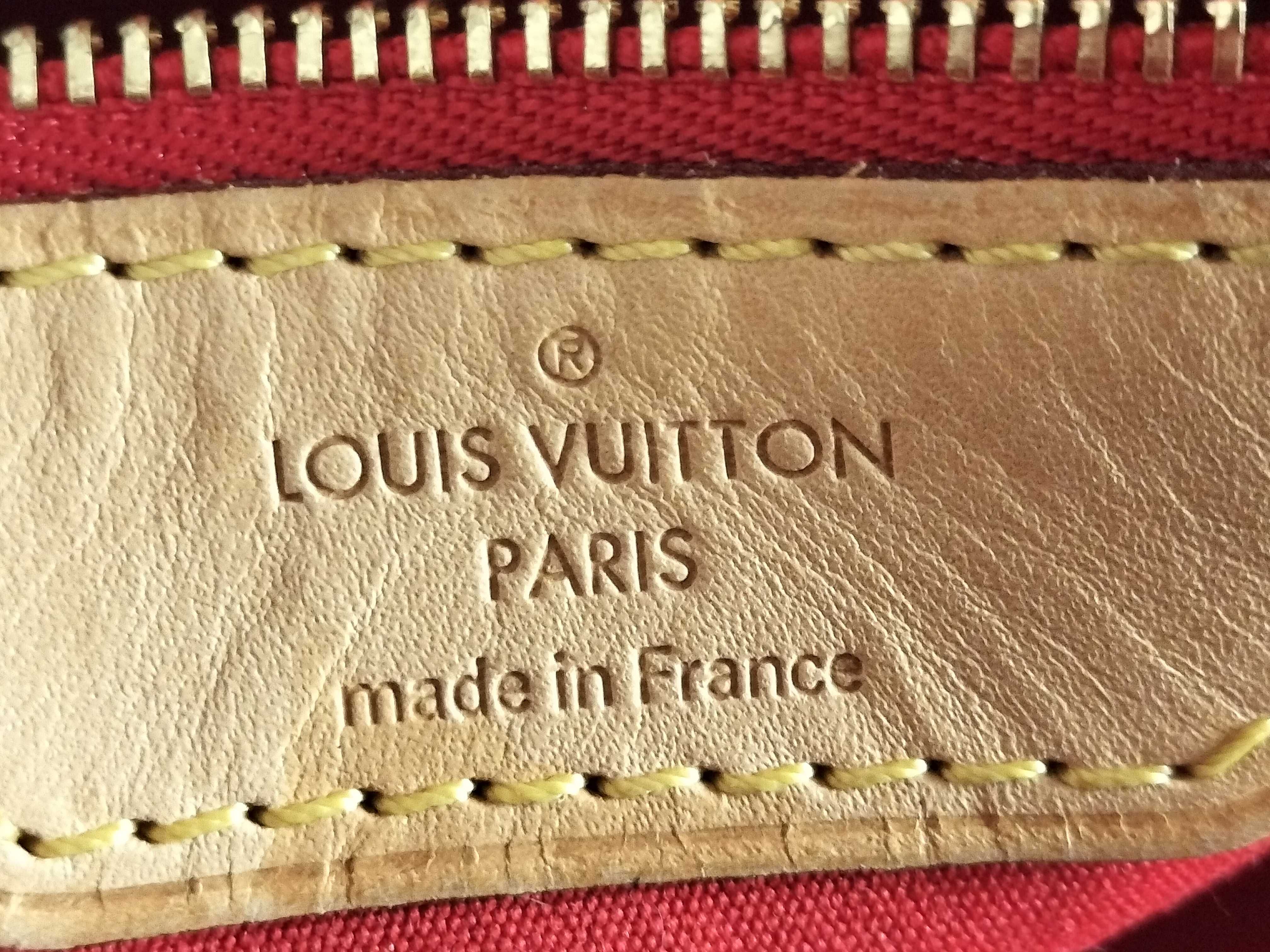 Vernis Vuitton Vernis Blair MM M90179 DR2104 Red Handbag — view 13