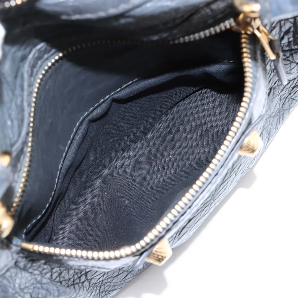 The Giant City Leather 2WAY Handbag Gray 281770 — view 12