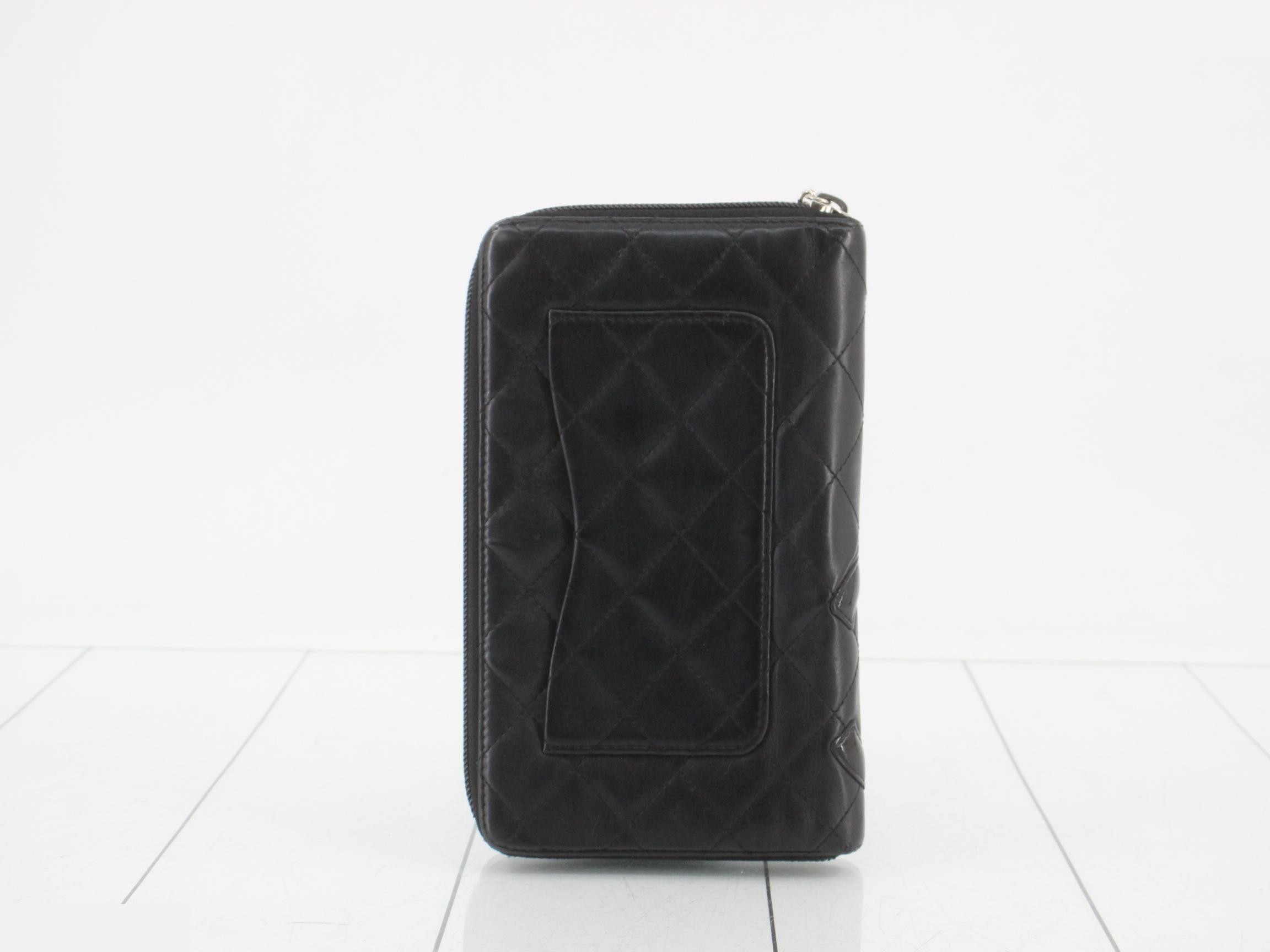 Round zipper long wallet — view 2