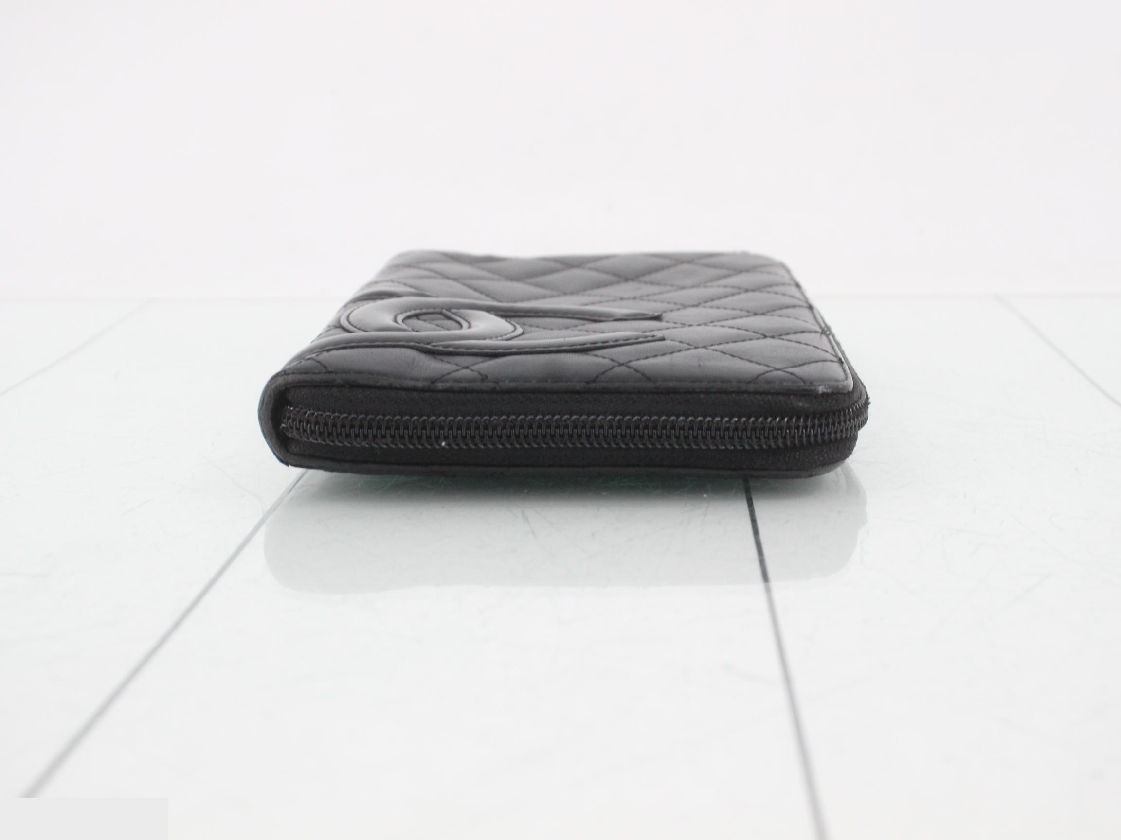Round zipper long wallet — view 3