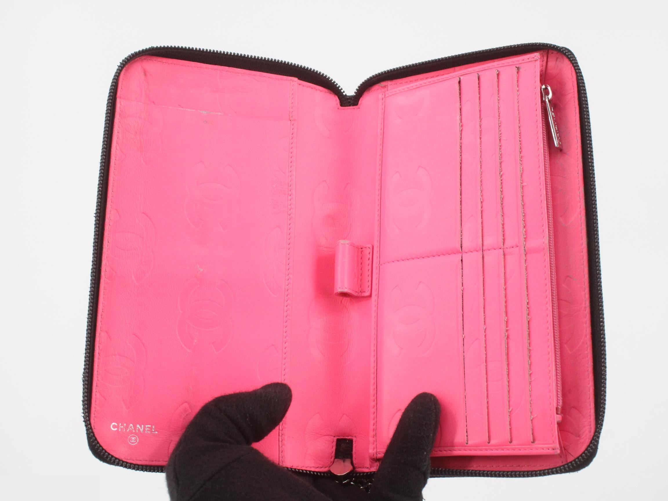Round zipper long wallet — view 4