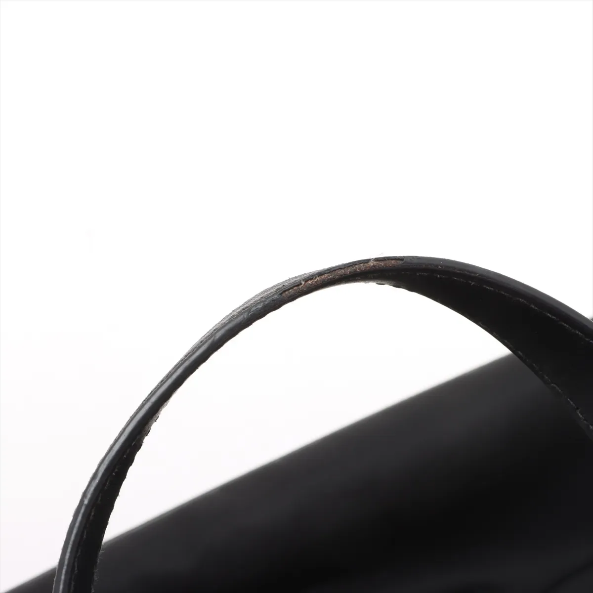 Tessuto x Saffiano Nylon x Leather Tote Bag Black — view 10