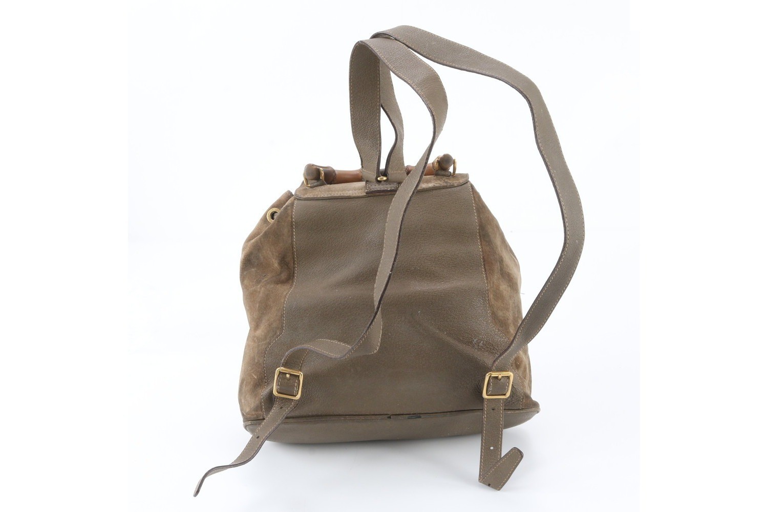 Bamboo 003 58 0016 Leather Backpack — view 3