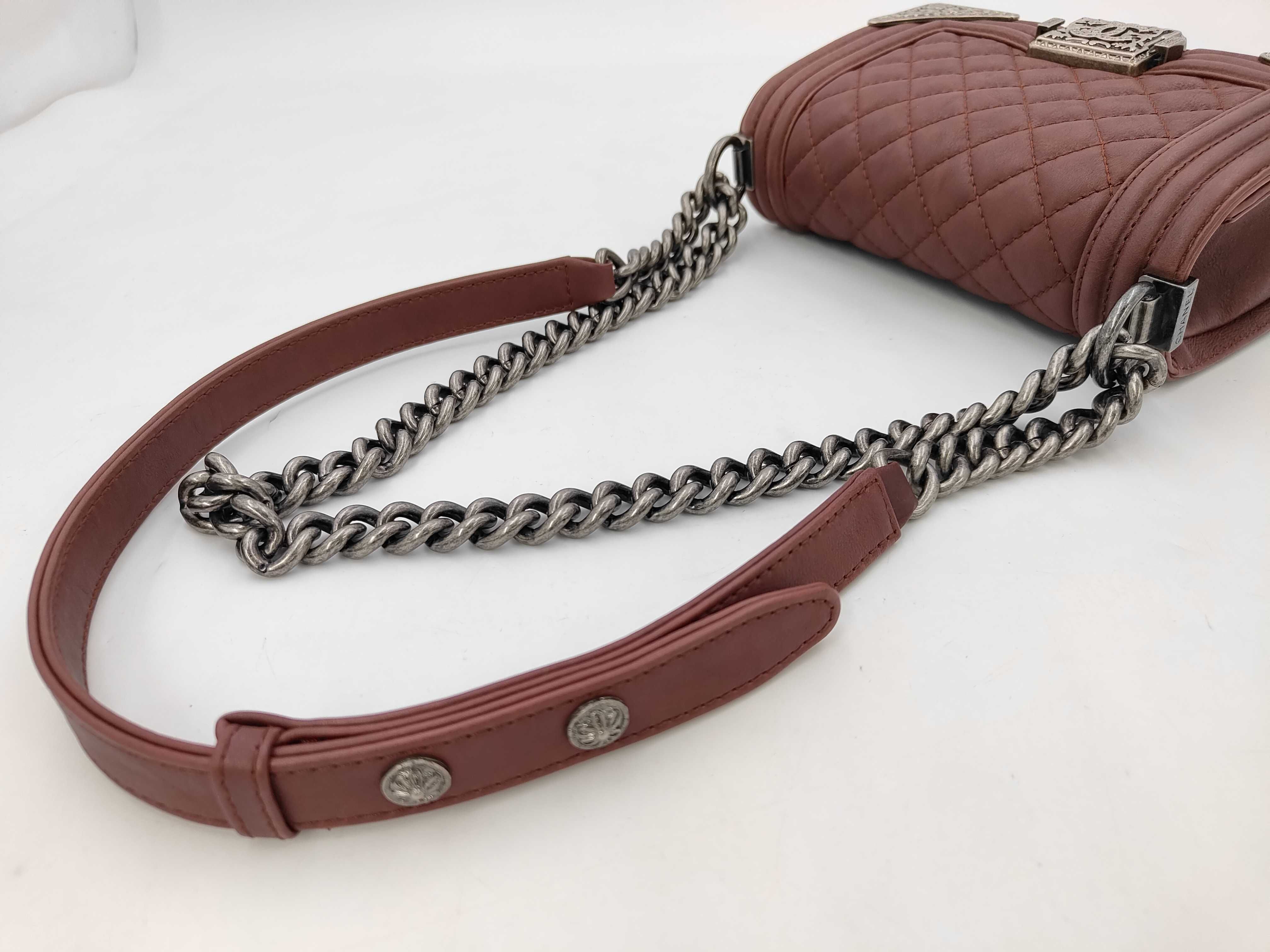 Leboy small copper shoulder bag — view 3