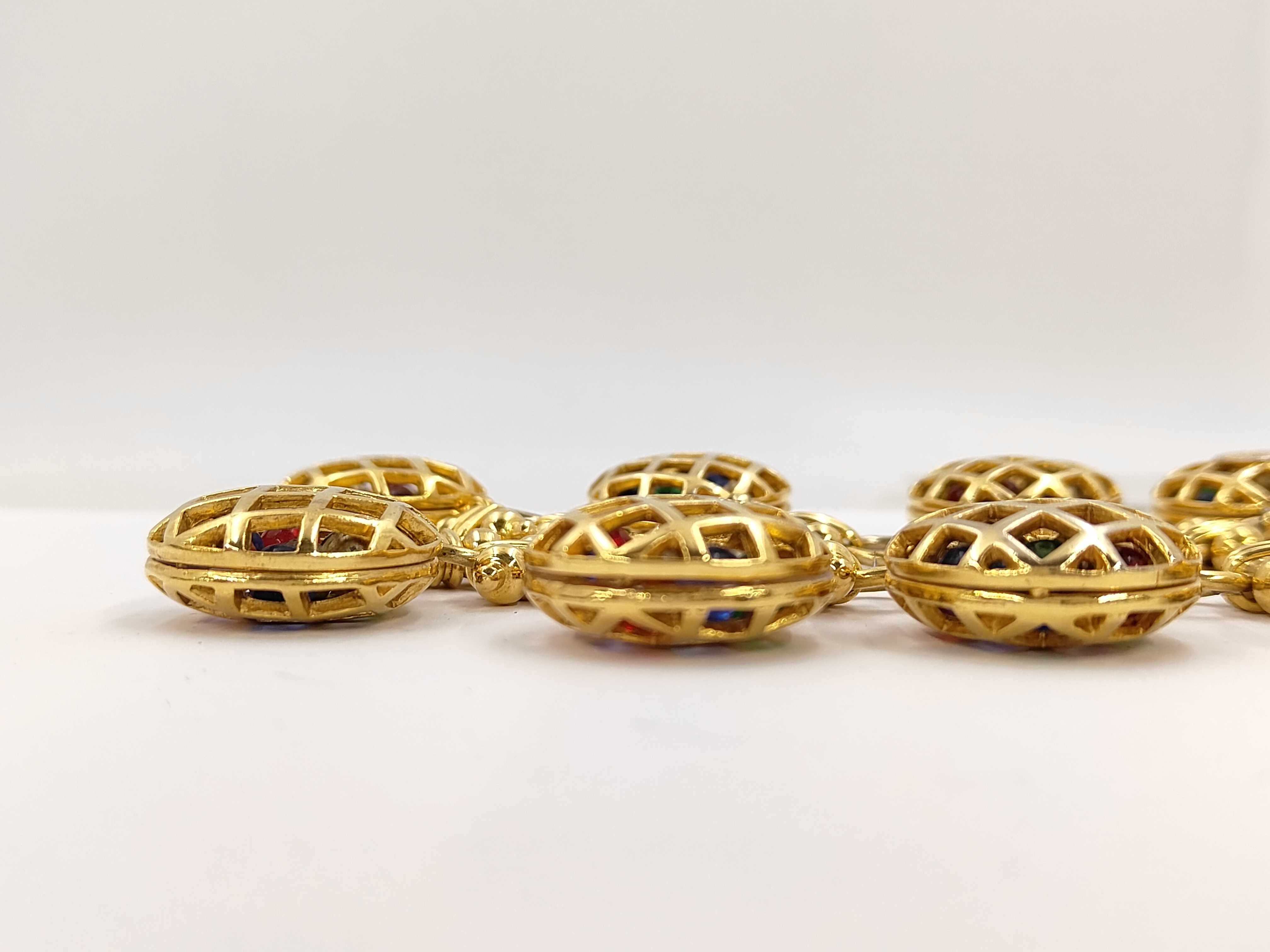 necklace, Gripoix gold, Balm Gauge necklace — view 3