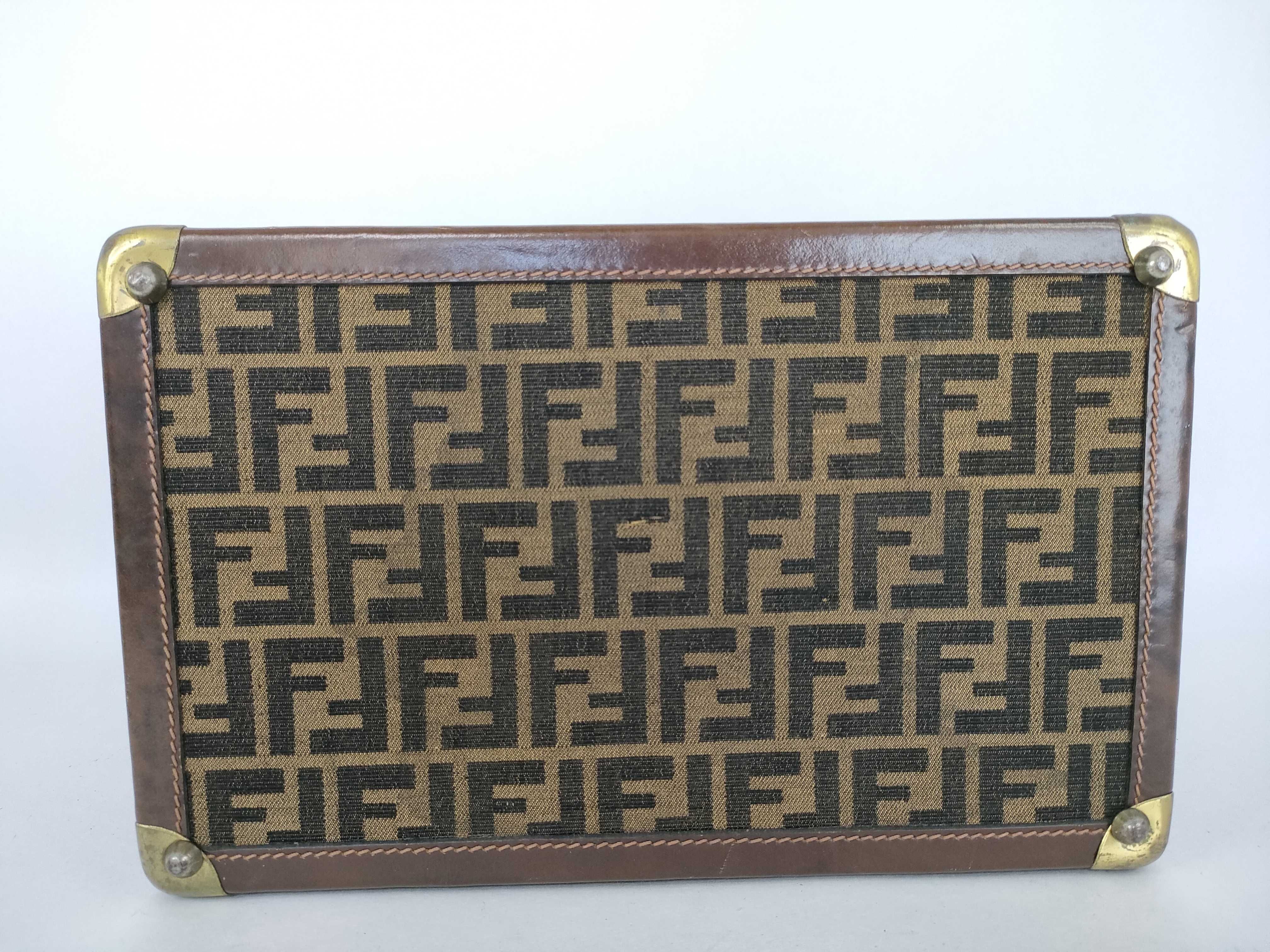 Zucca pattern Fendi Zucca Box Bag — view 7
