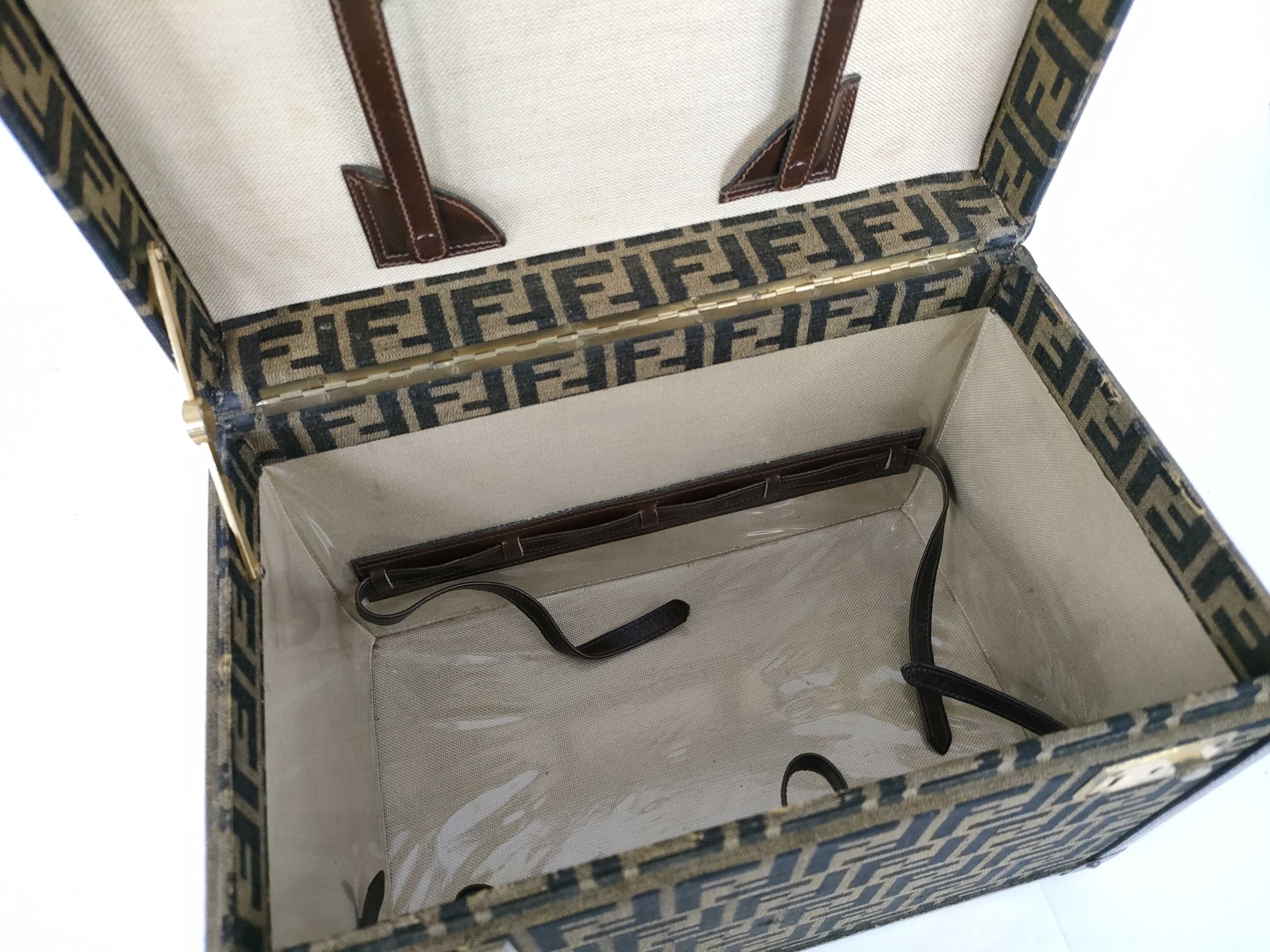 Zucca pattern Fendi Zucca Box Bag — view 8