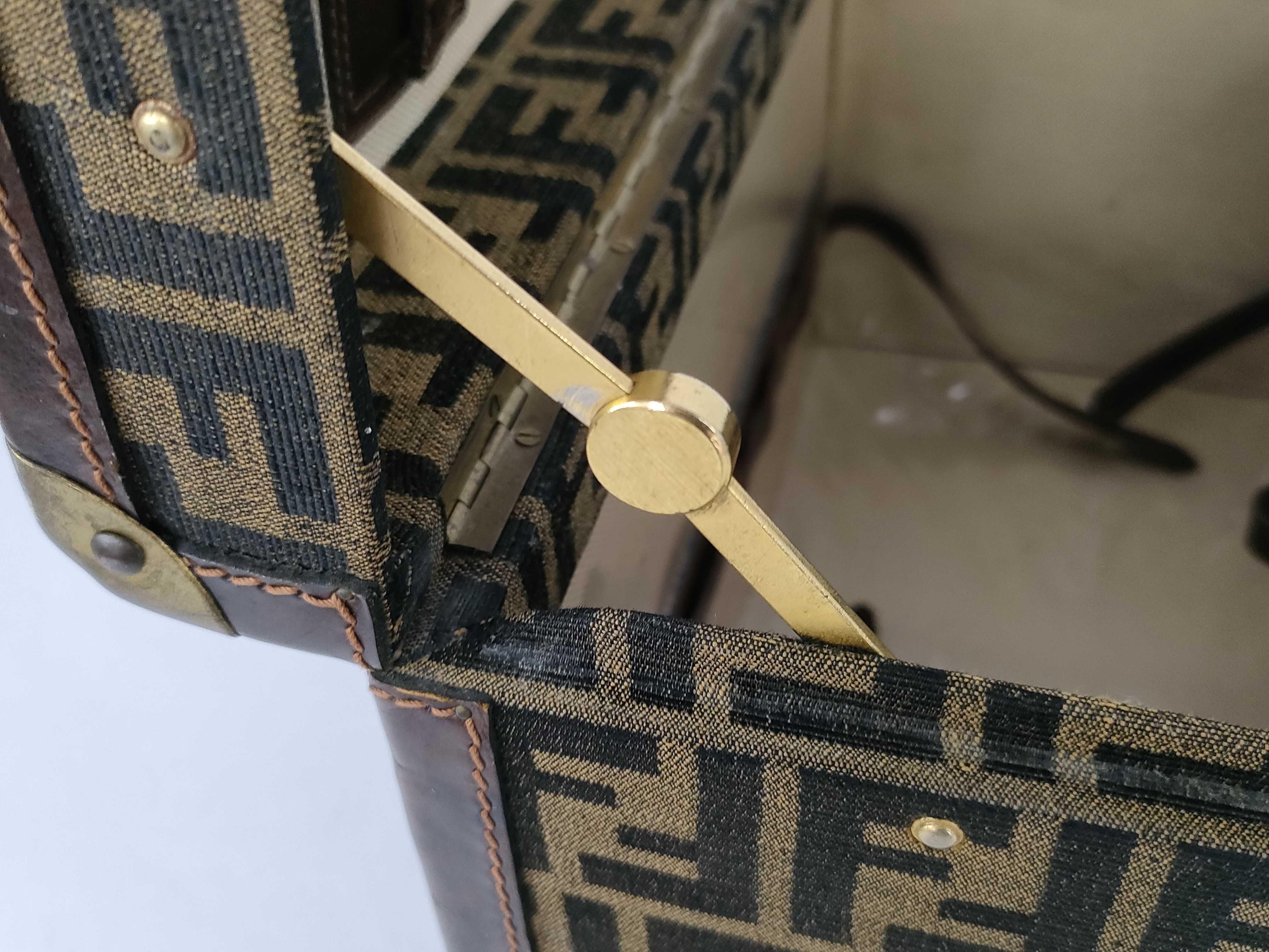 Zucca pattern Fendi Zucca Box Bag — view 10