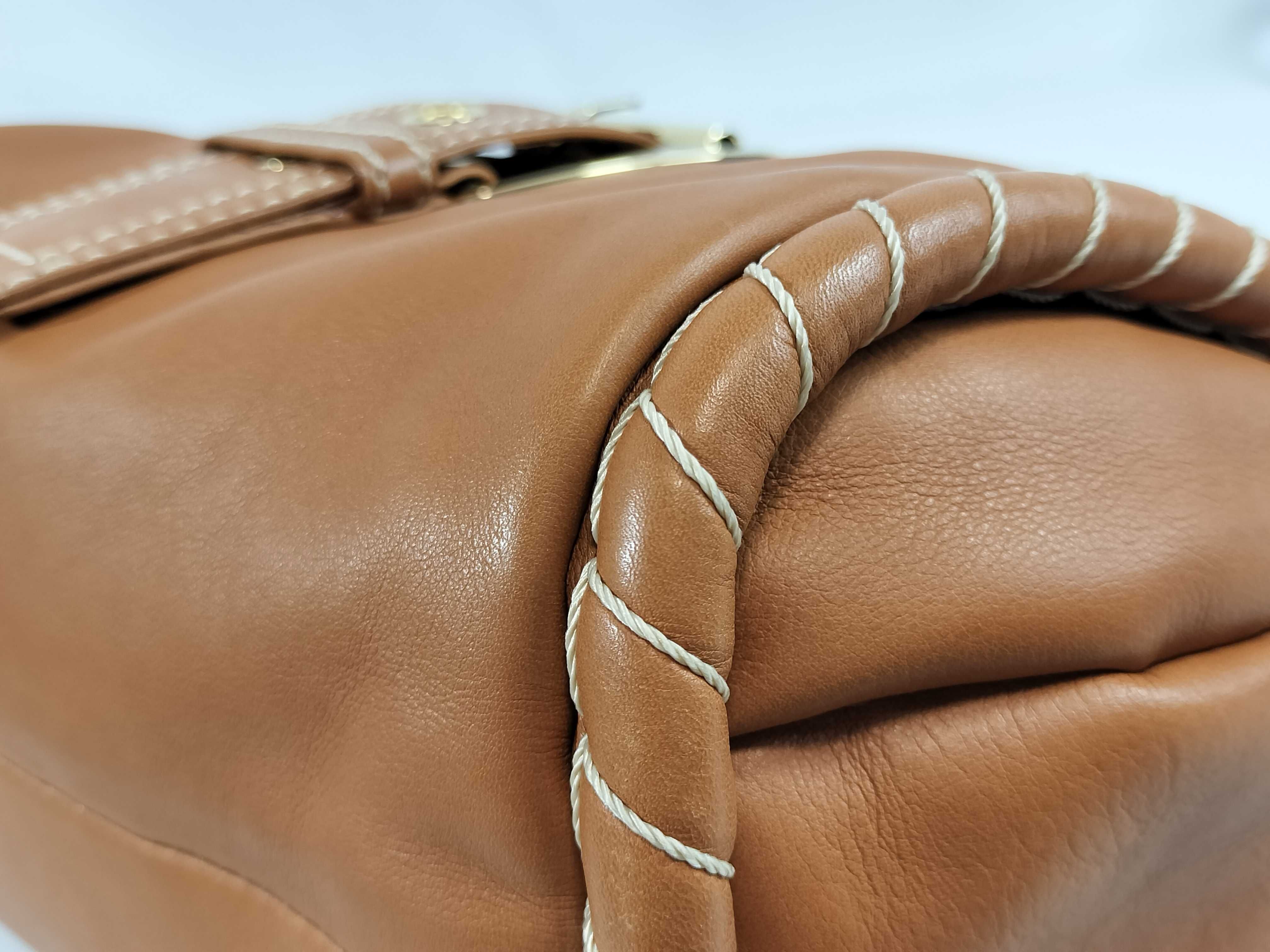Leather One-Shoulder Bag — view 7