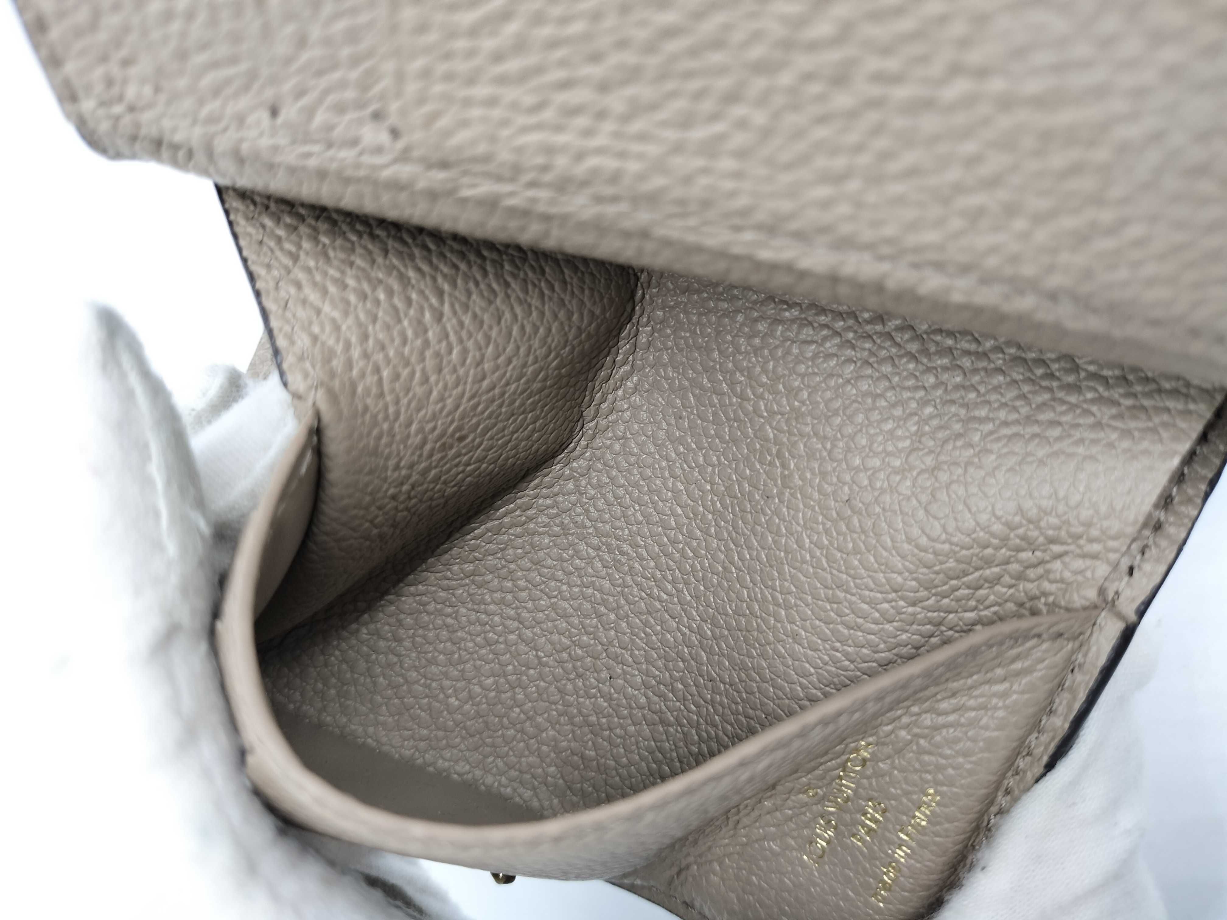 Portefeuille Claire Monogram Empreinte Leather Wallet — view 12
