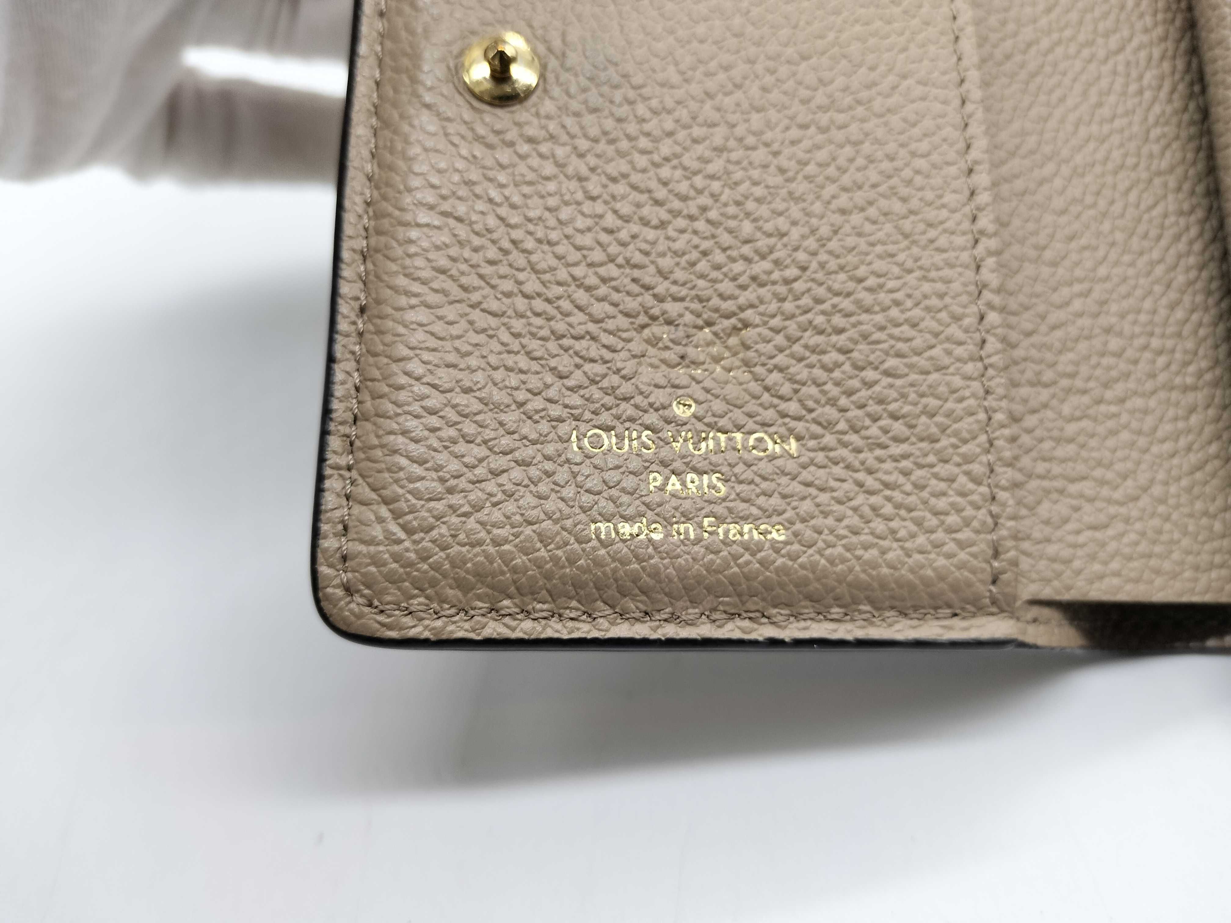 Portefeuille Claire Monogram Empreinte Leather Wallet — view 13