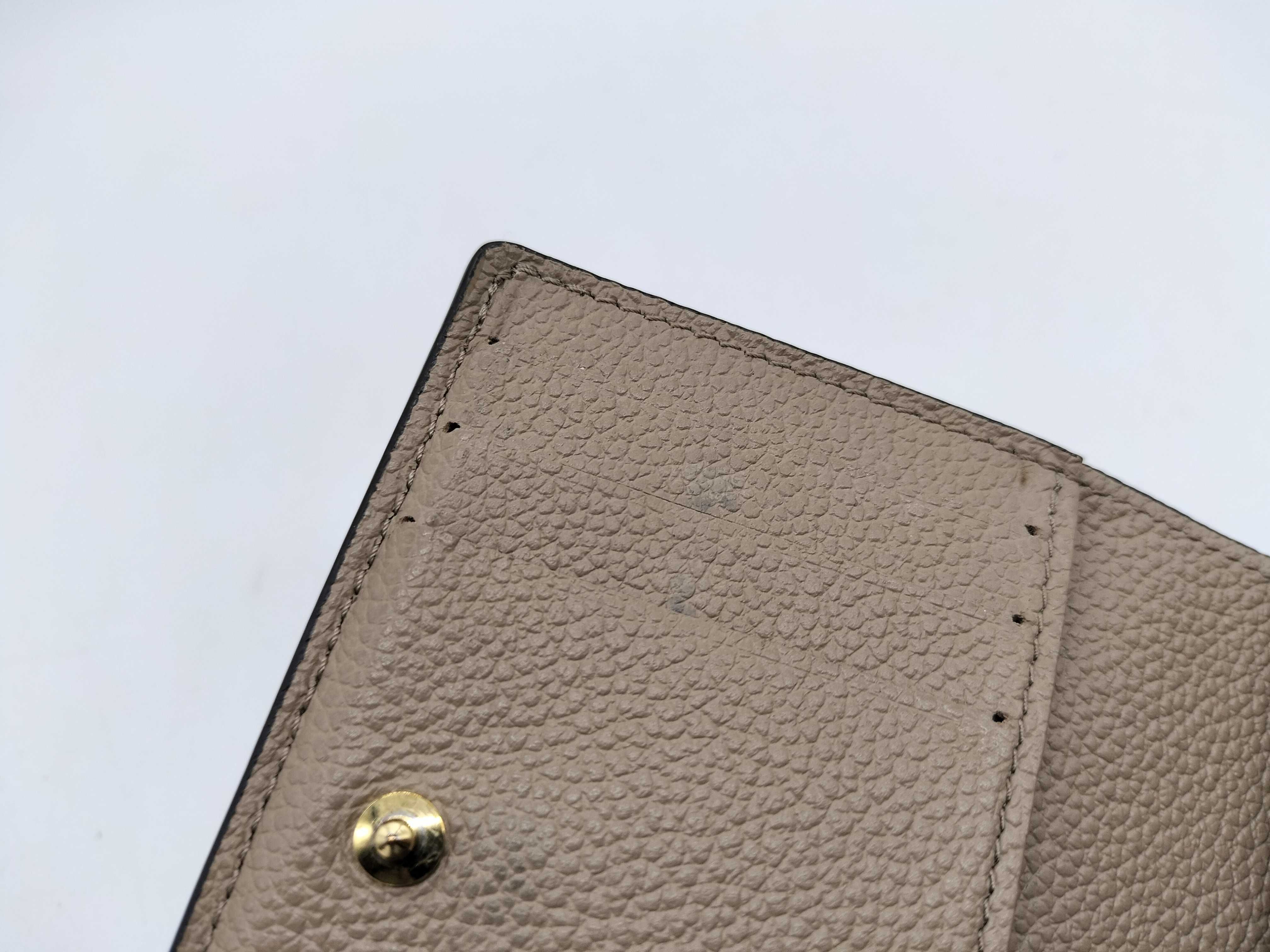 Portefeuille Claire Monogram Empreinte Leather Wallet — view 14