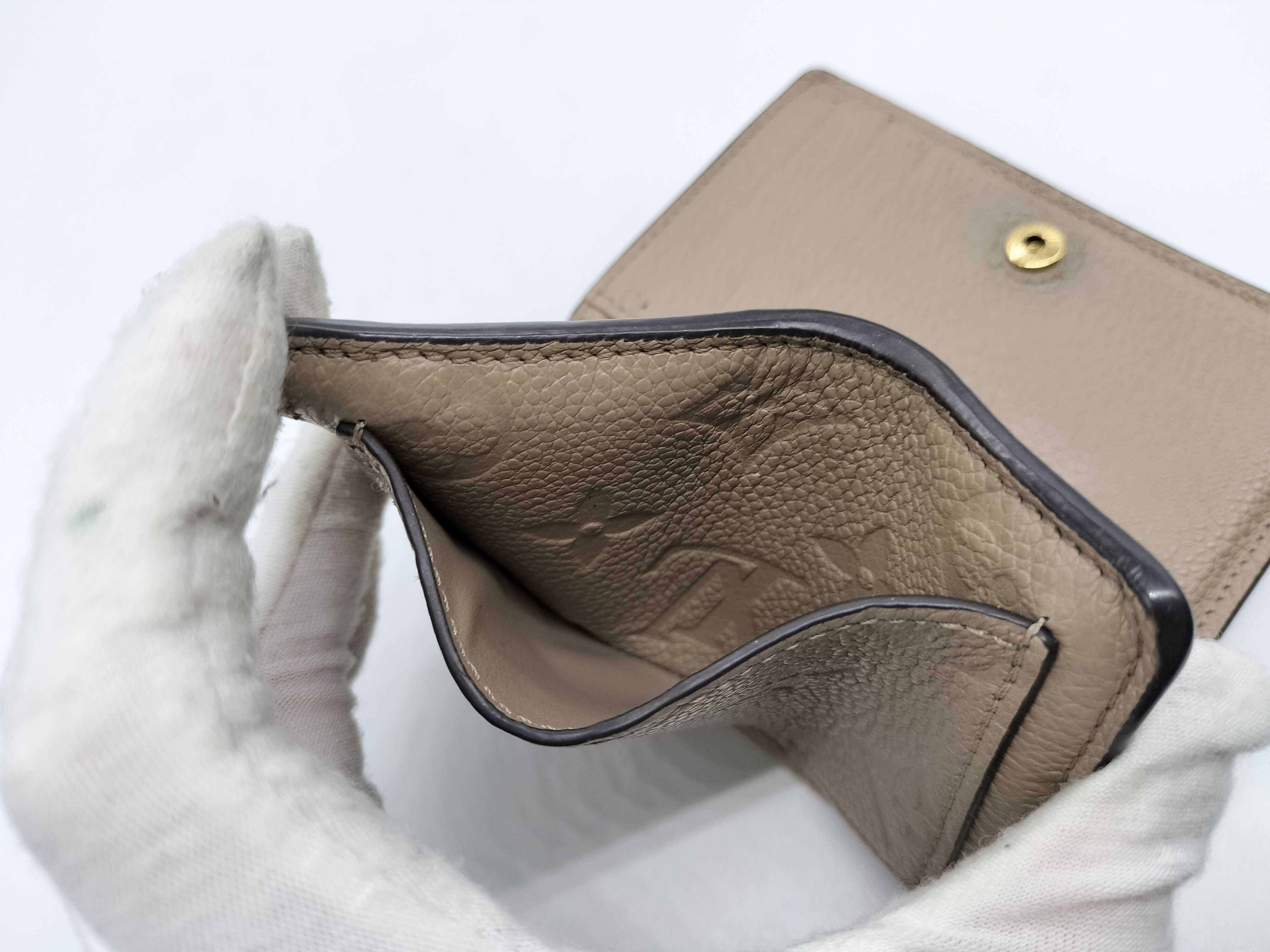 Portefeuille Claire Monogram Empreinte Leather Wallet — view 15