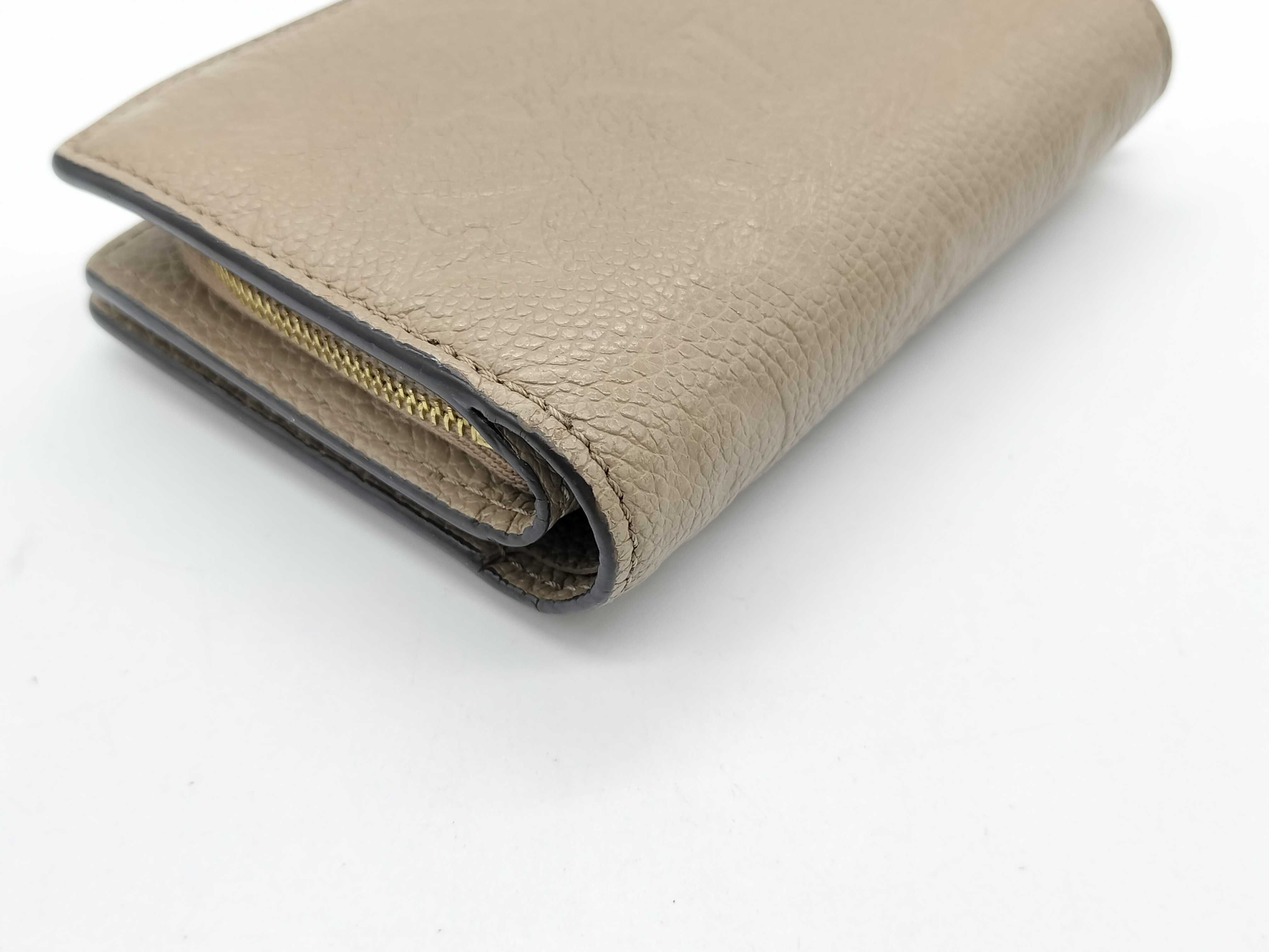 Portefeuille Claire Monogram Empreinte Leather Wallet — view 5