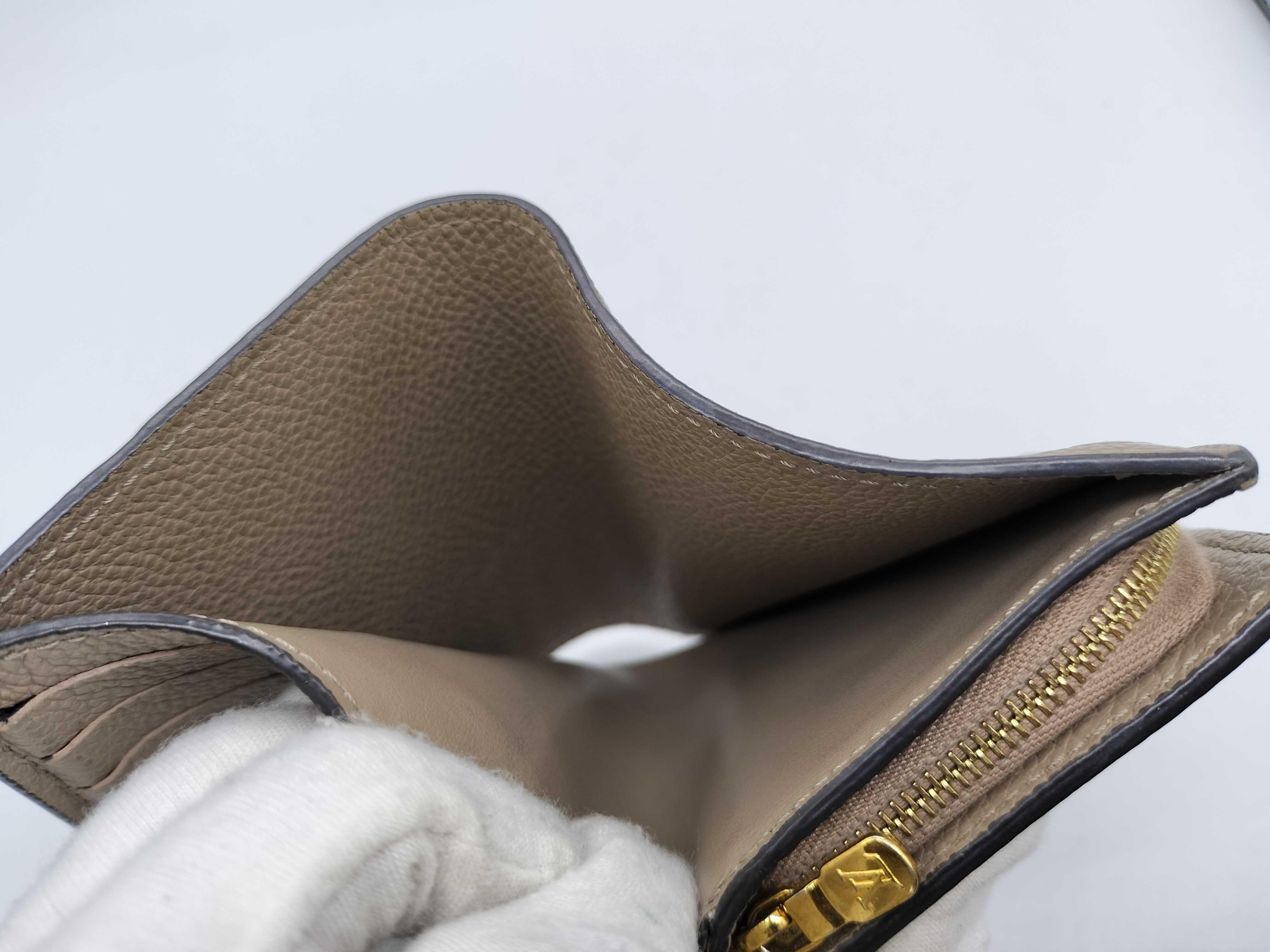 Portefeuille Claire Monogram Empreinte Leather Wallet — view 7