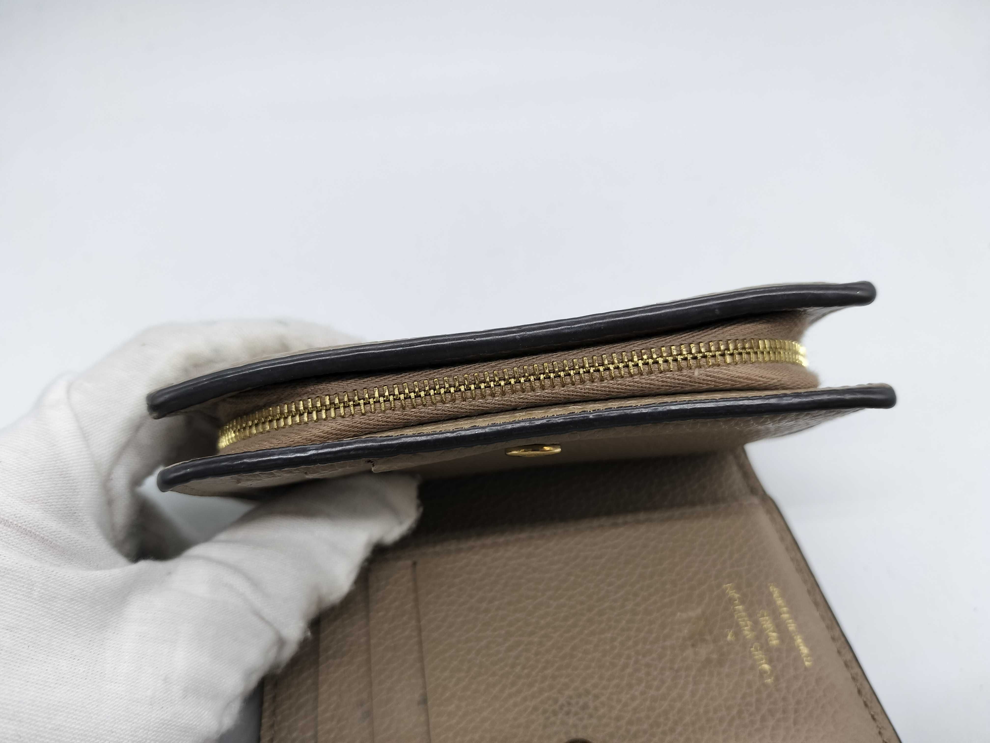 Portefeuille Claire Monogram Empreinte Leather Wallet — view 8