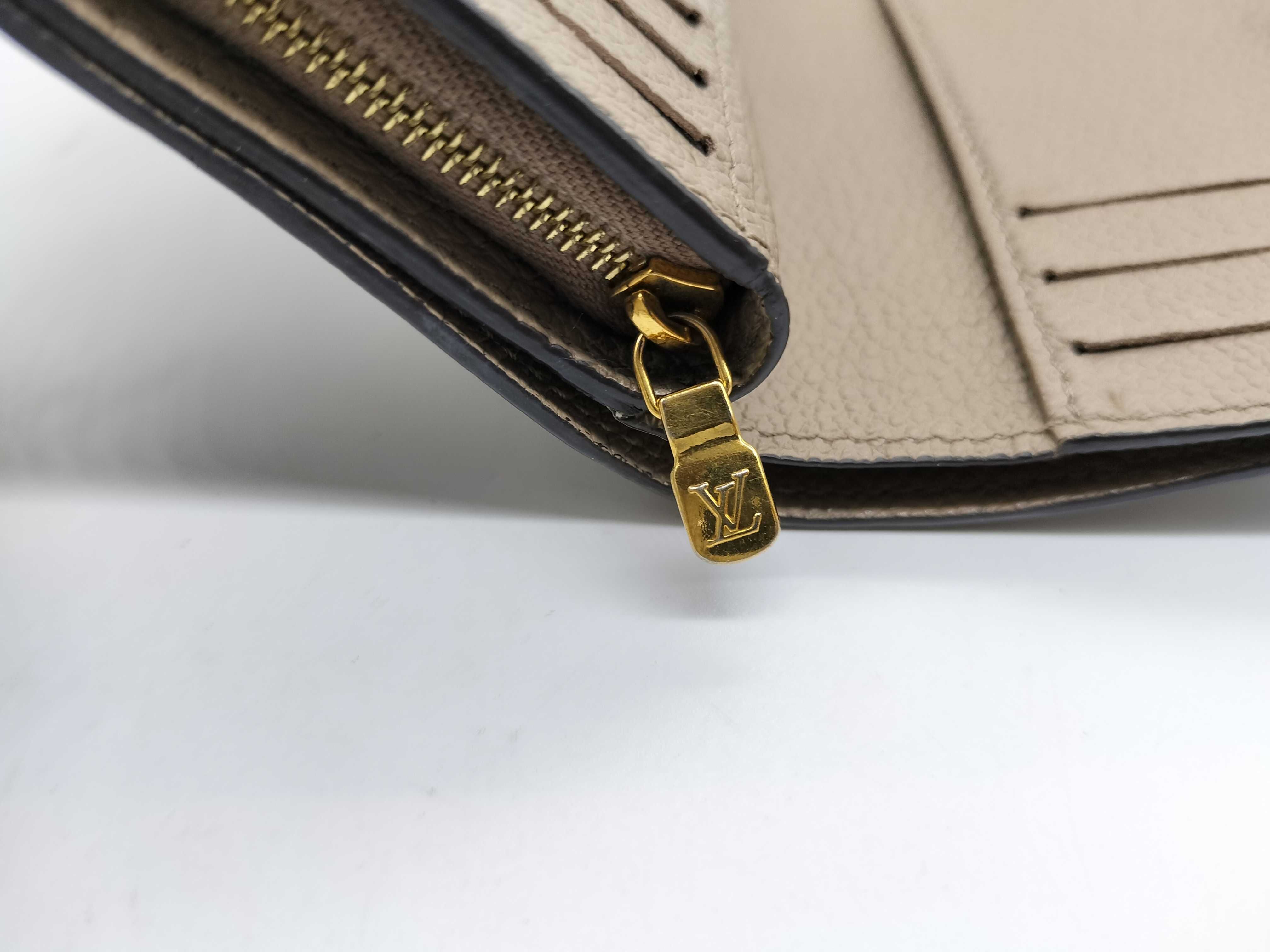 Portefeuille Claire Monogram Empreinte Leather Wallet — view 9