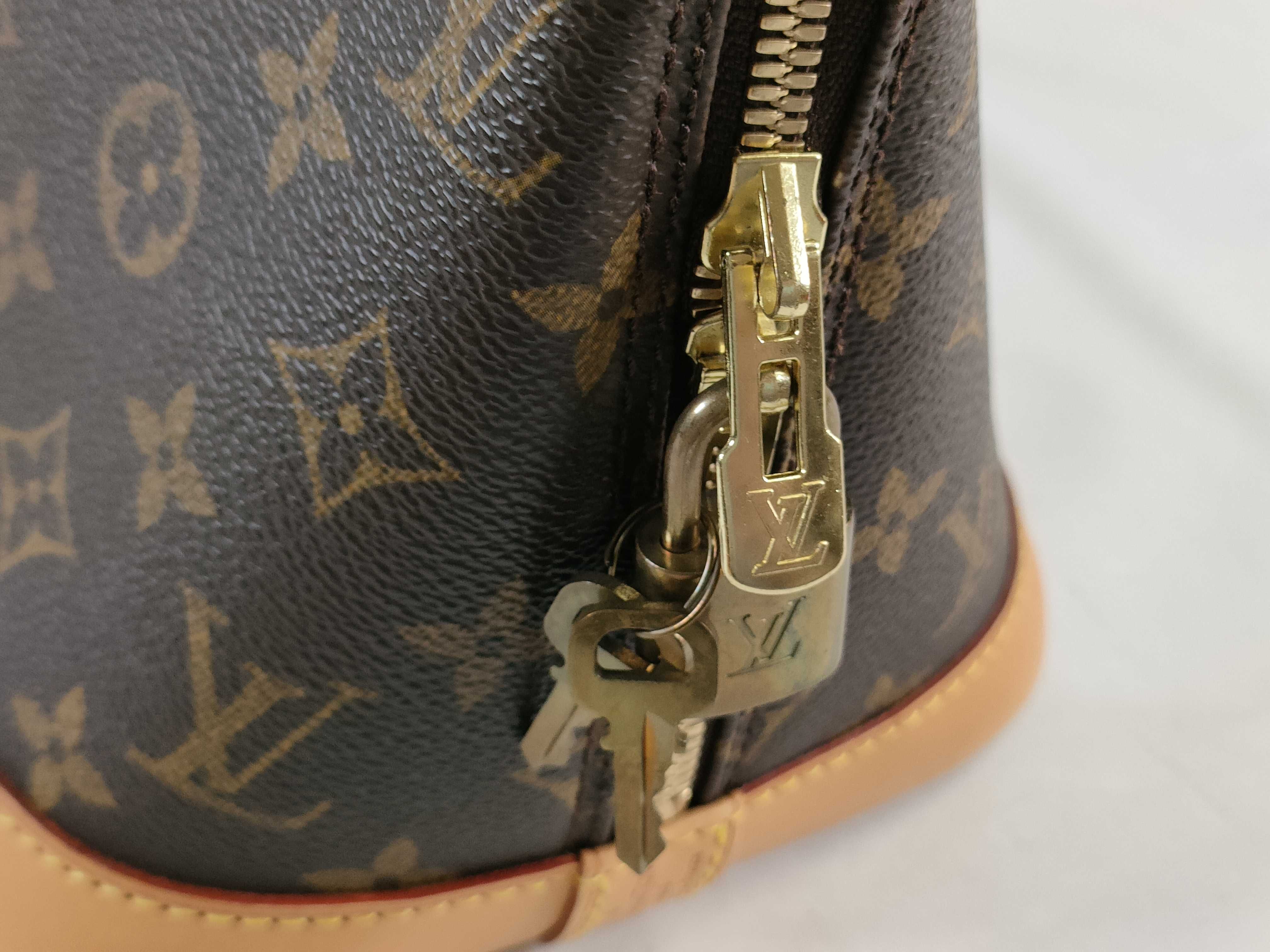 Monogram Alma M51130 Brown FL0023 Handbag — view 8