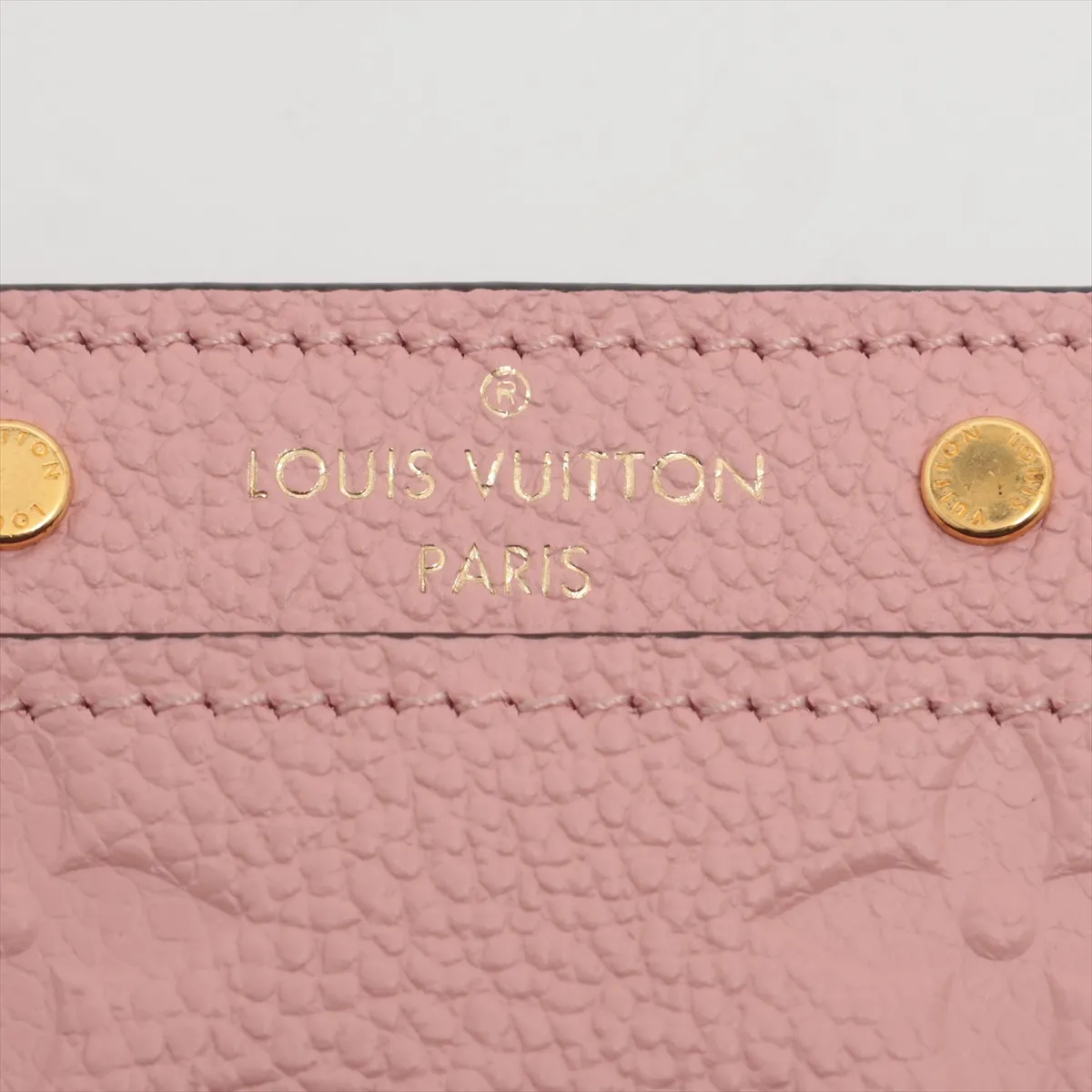 Empreinte Portecarte Simple M69174 SP3270 Rose Poudre Card Case — view 6
