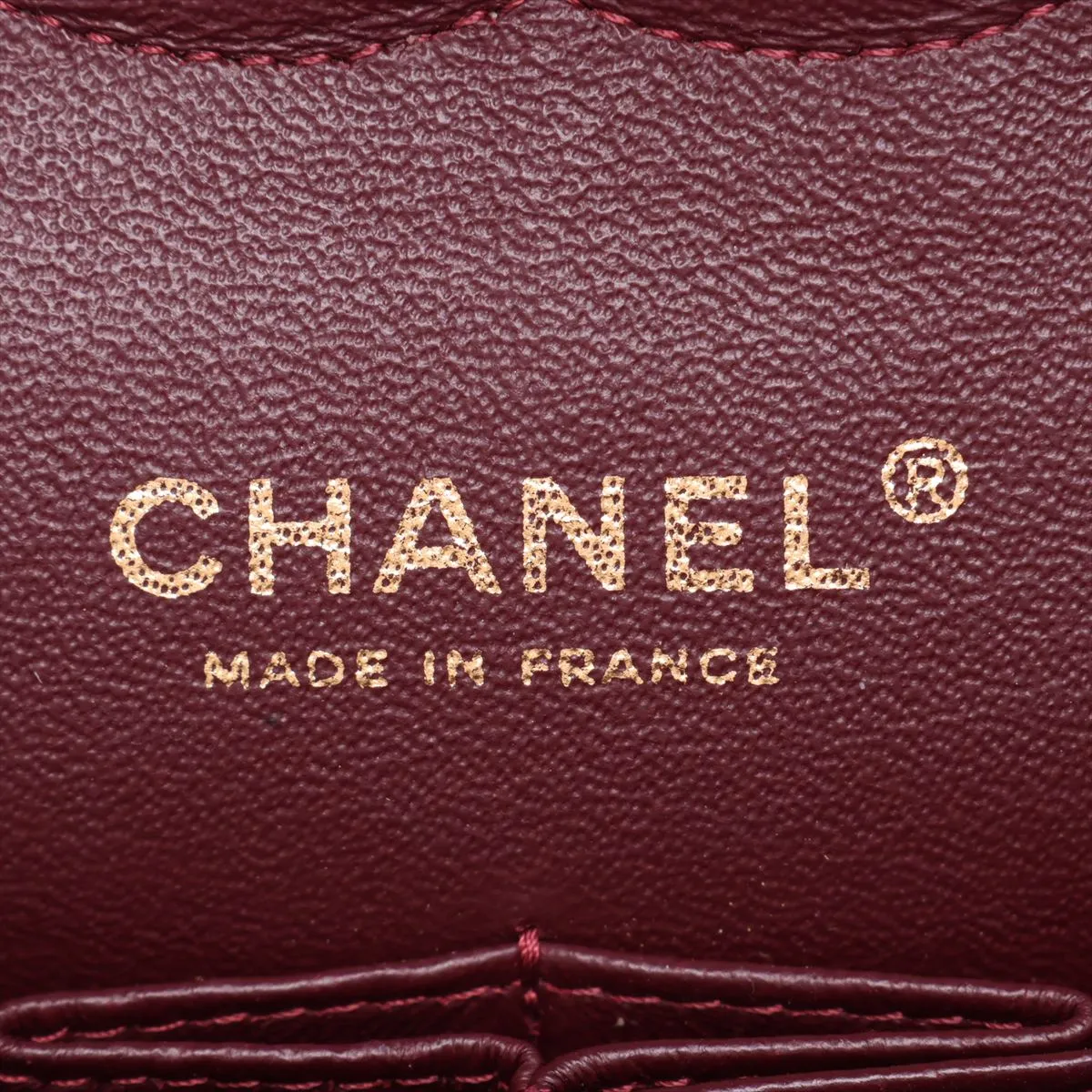 [Individually packaged] Chanel Matelassé 25 Lambskin Double Flap Double Chain Bag, Black with Gold Hardware, 13175550, Serial Number , A01112 — view 11