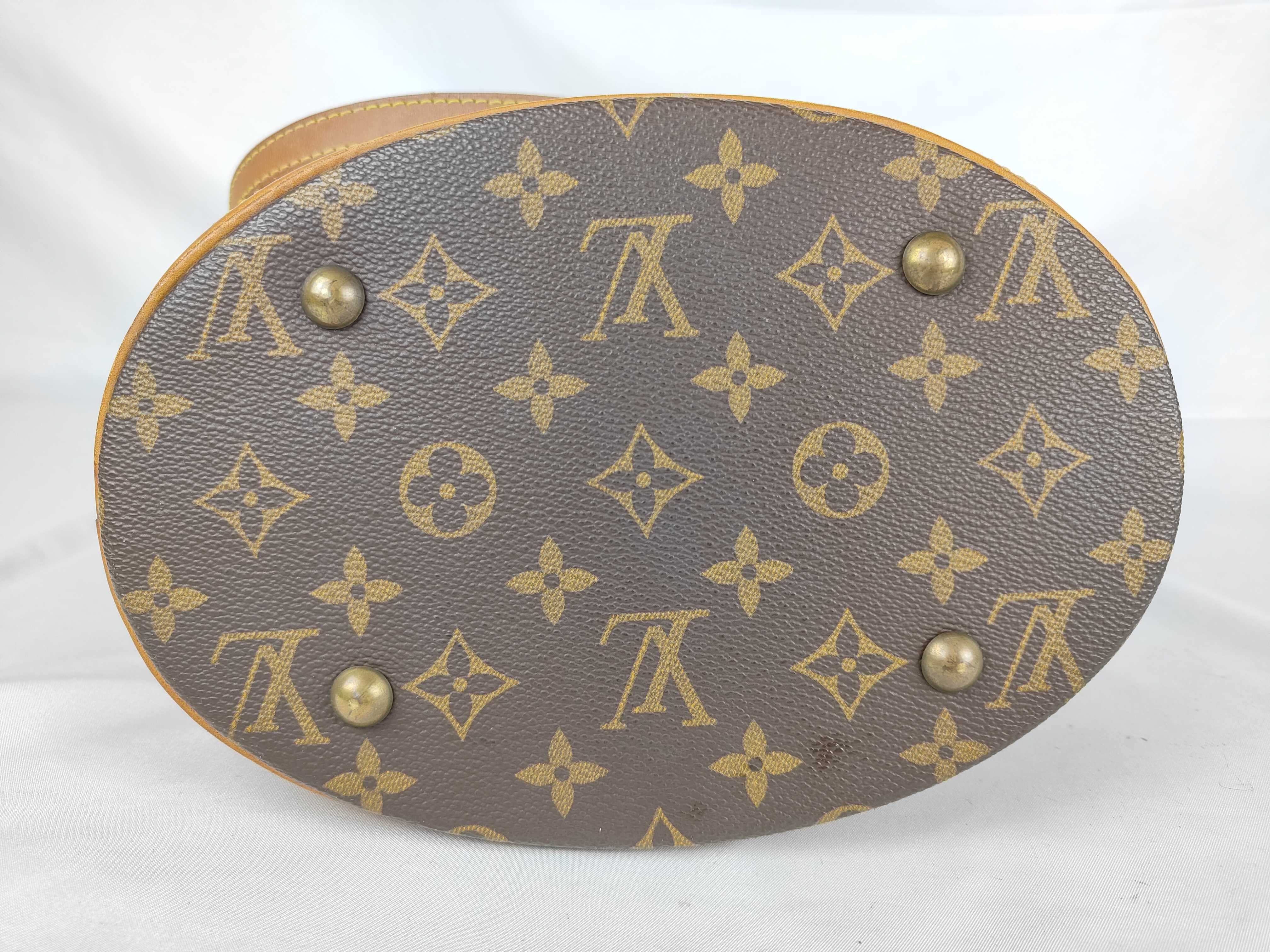 Monogram M42238 Petite Bucket Handbag — view 7