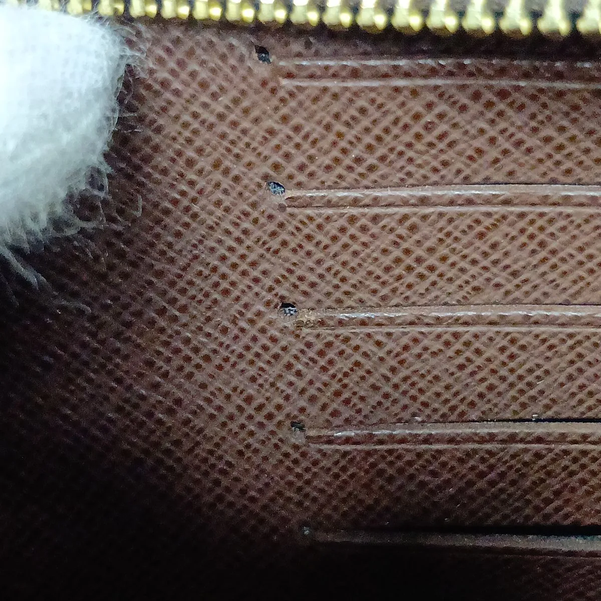 Damier Pochette Saint Paul N41219 SN0123 Brown — view 11