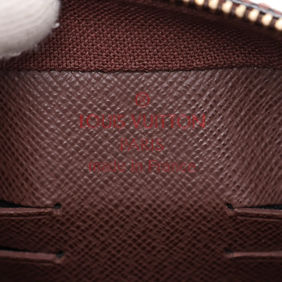 Damier Pochette Saint Paul N41219 SN0123 Brown — view 8