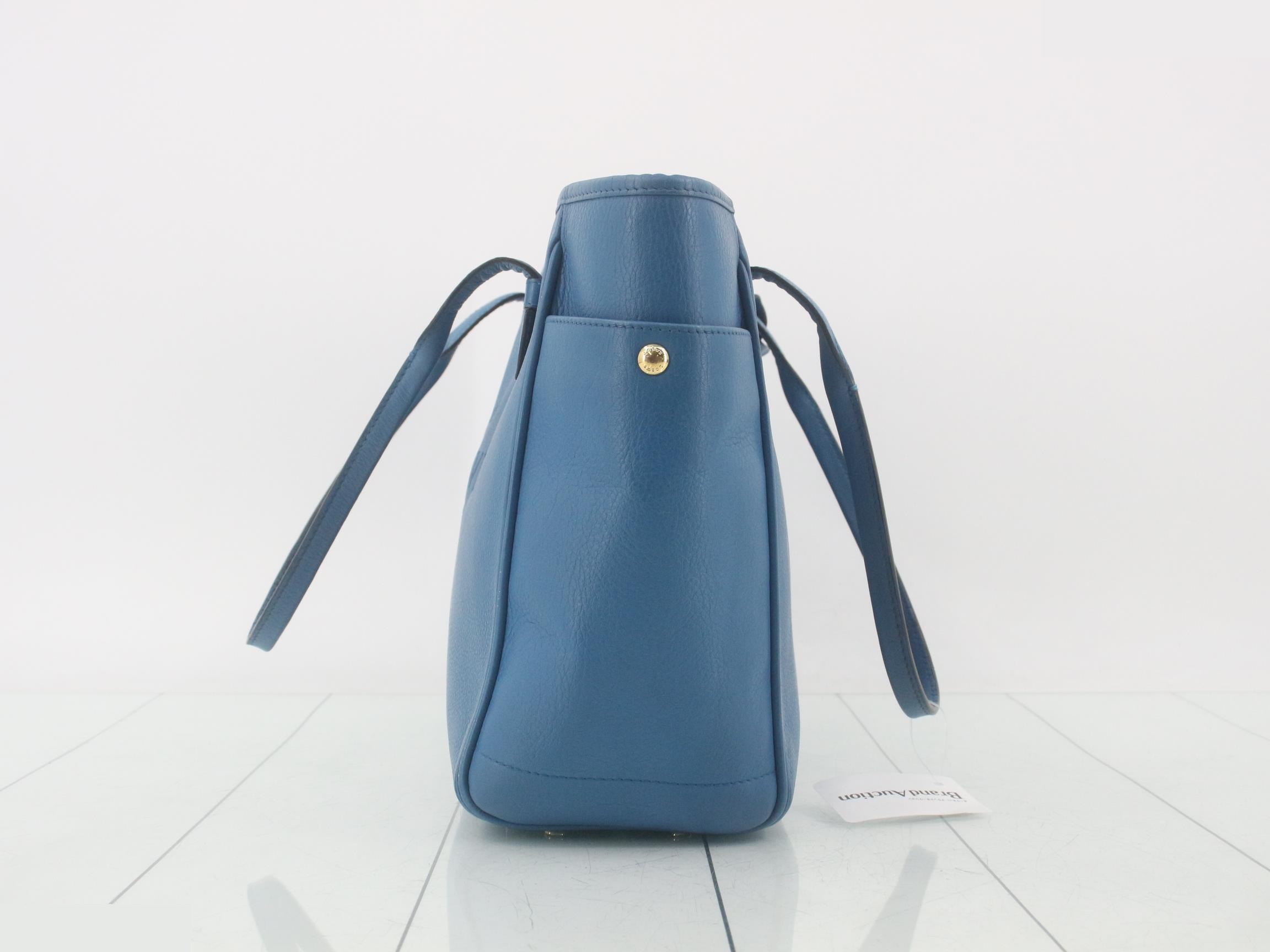Heritage Leather Logo Tote Bag — view 3