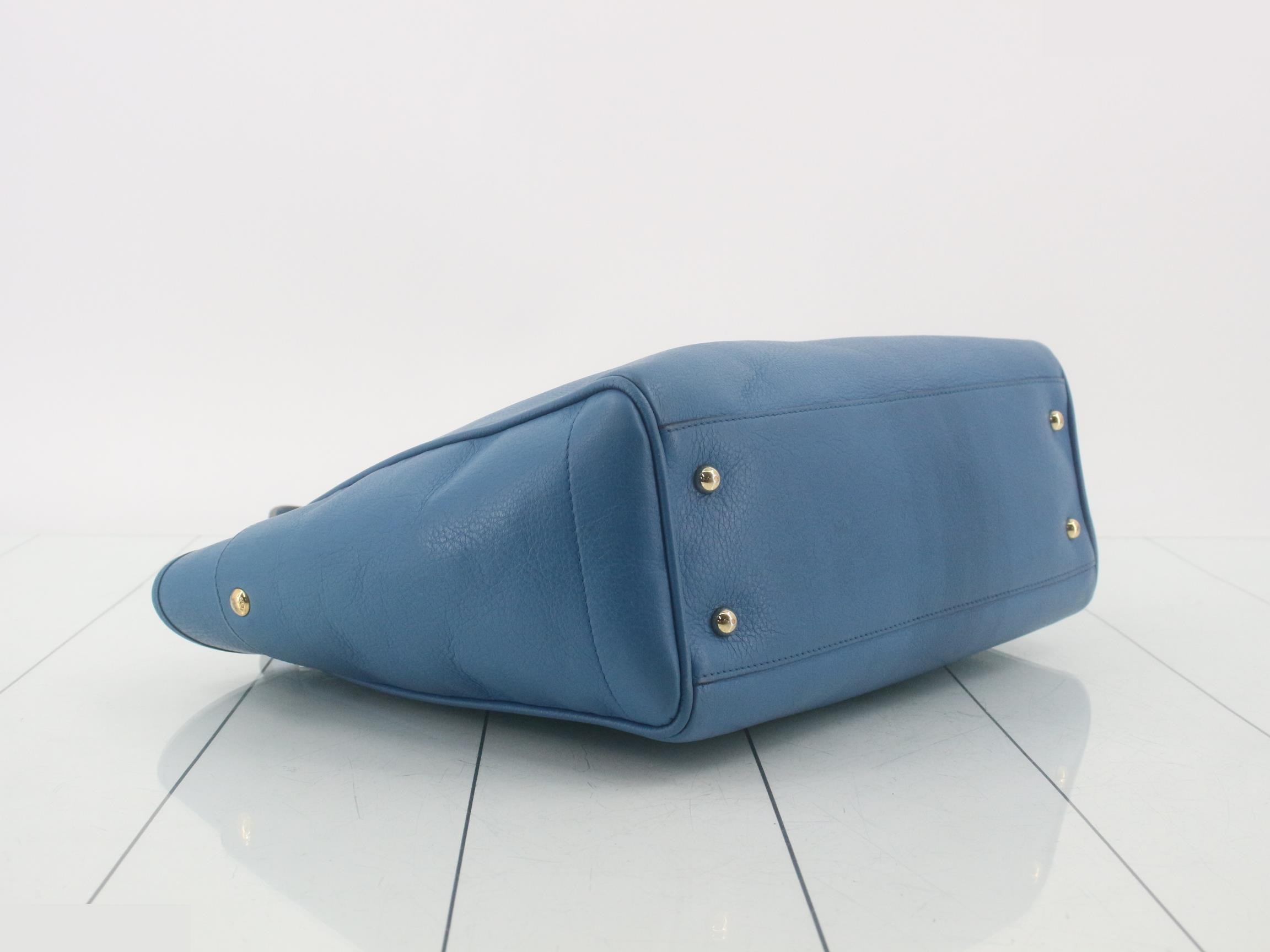 Heritage Leather Logo Tote Bag — view 5