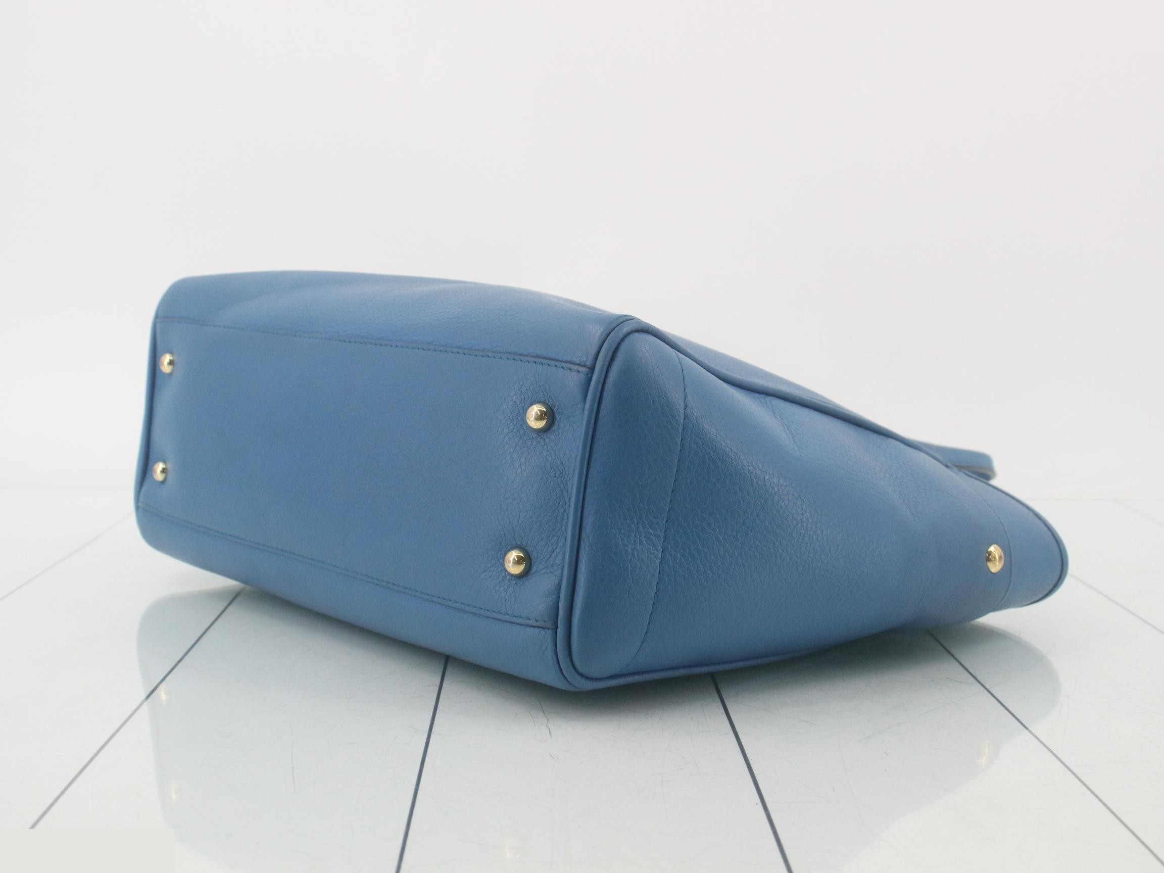 Heritage Leather Logo Tote Bag — view 6