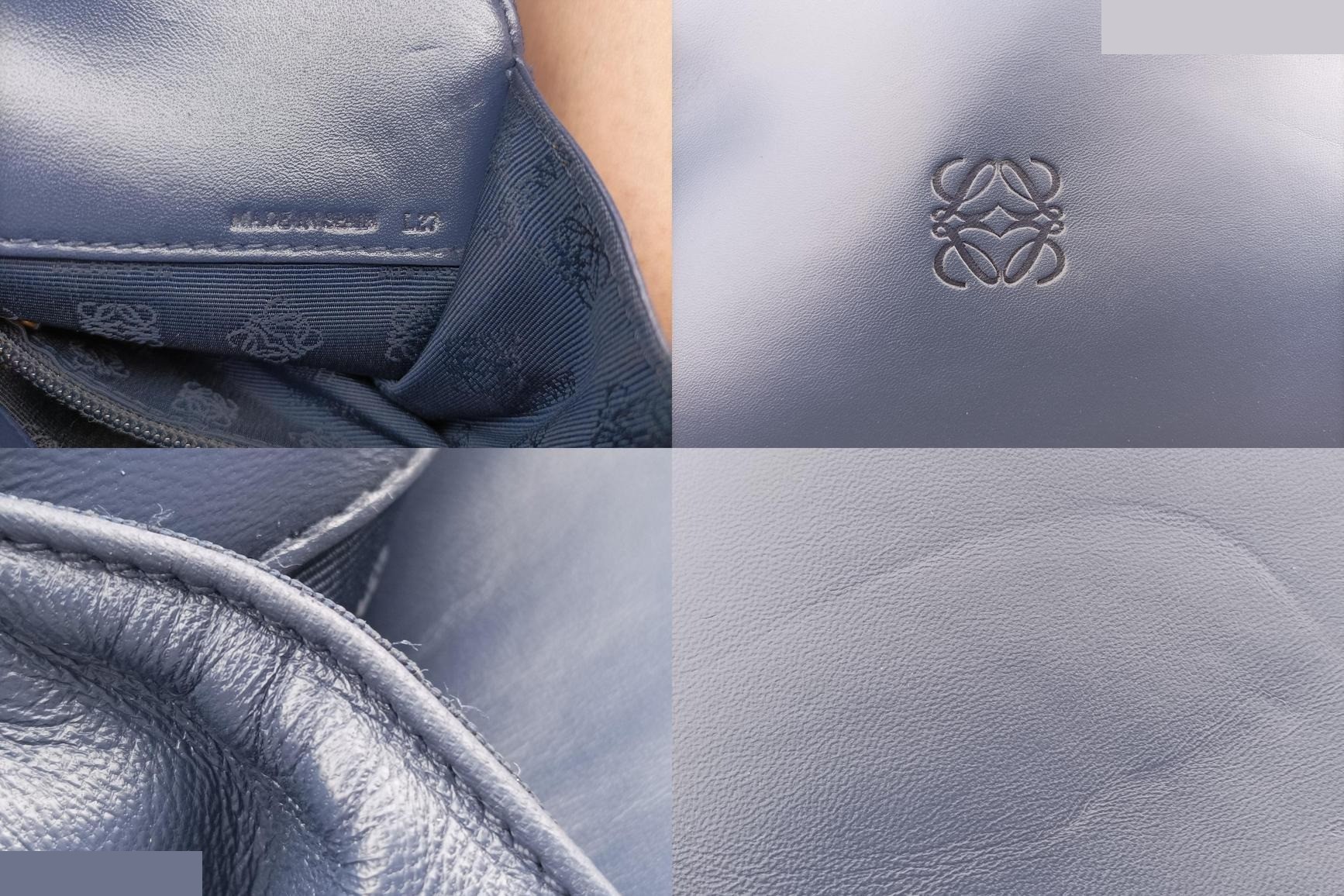 Anagram Nappa Leather Navy — view 8